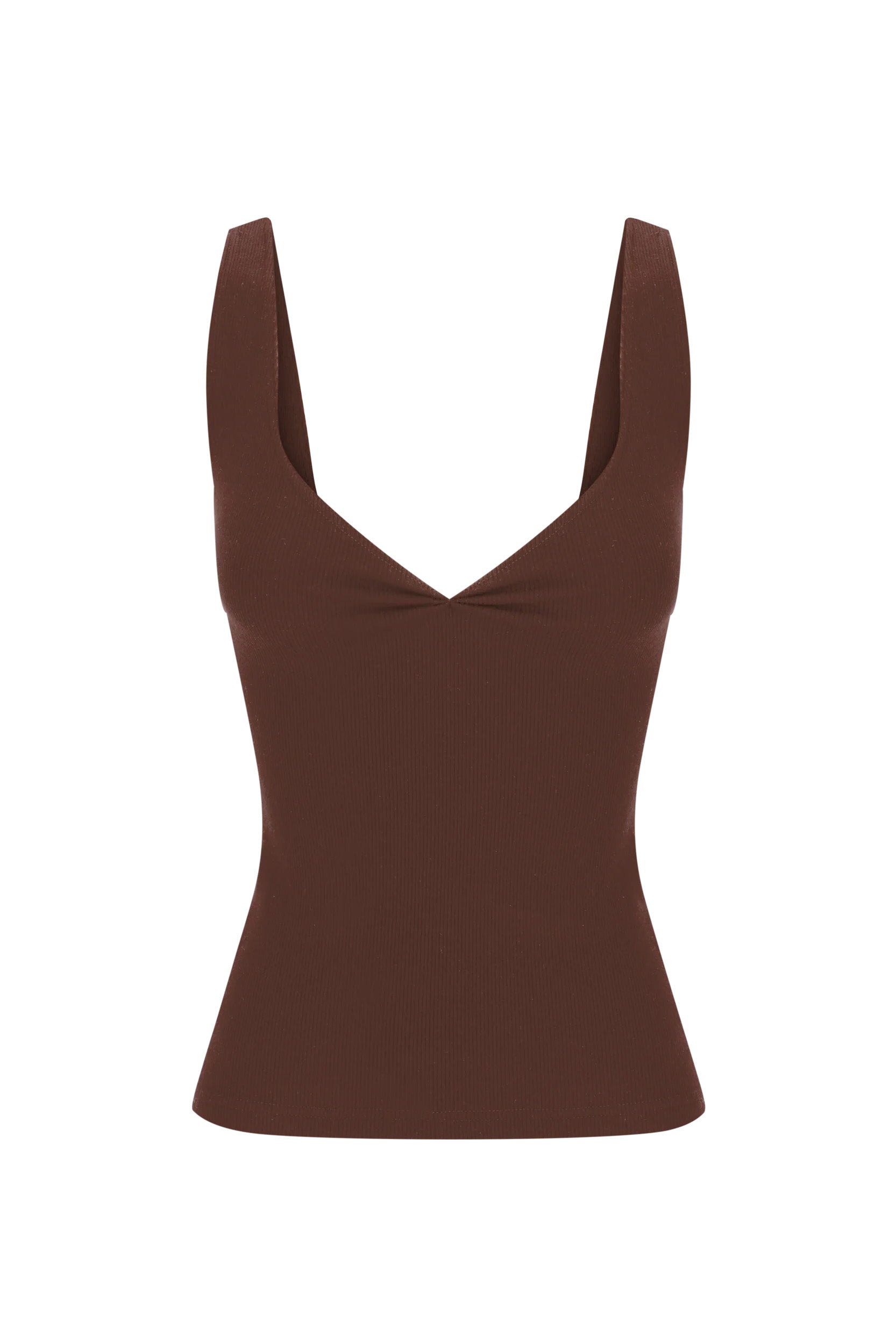 Dominique Healy Jill Singlet // Chocolate