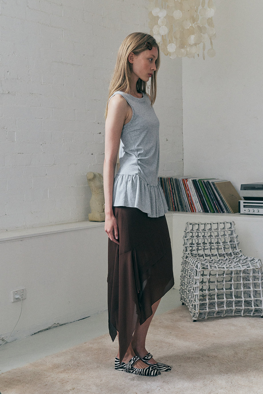 Muse Drift Top // Grey