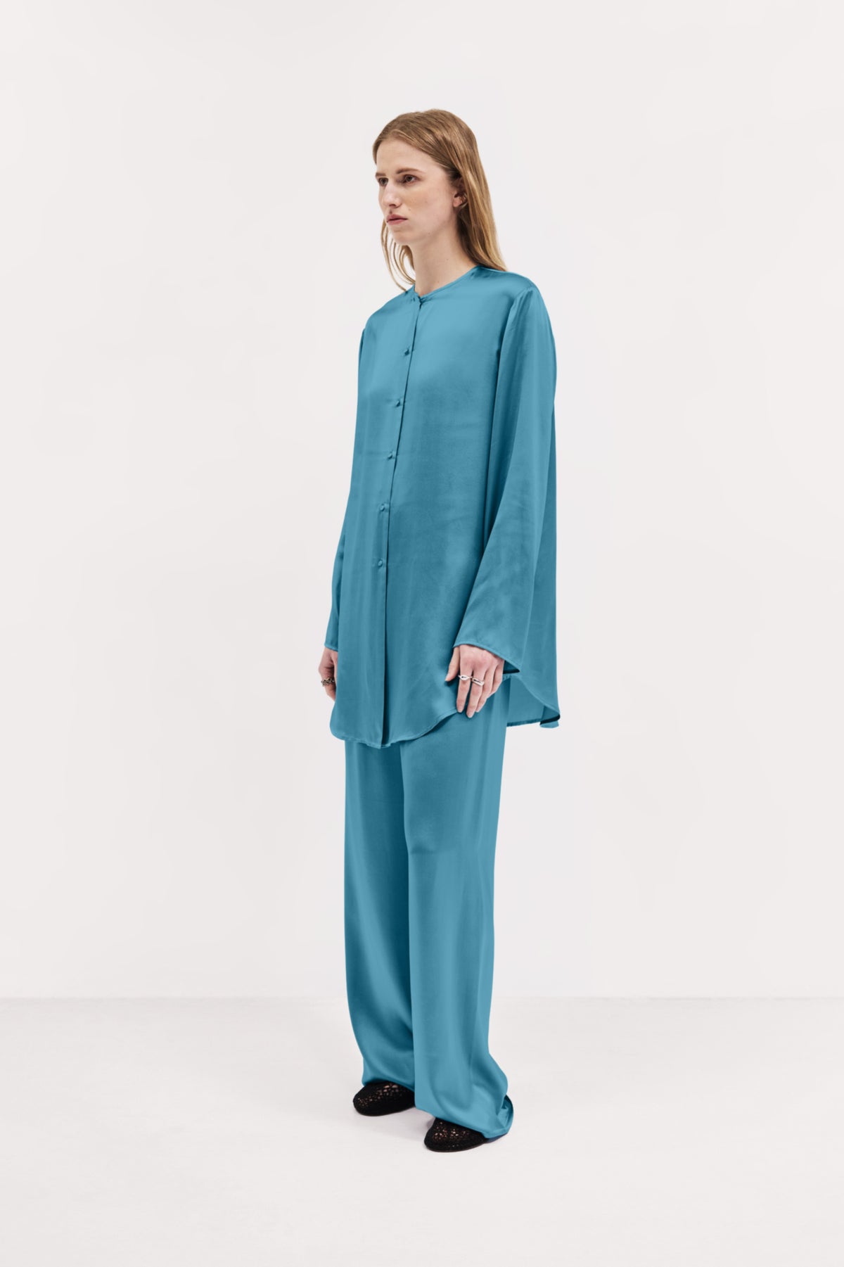 Harris Tapper Over Shirt // Topaz
