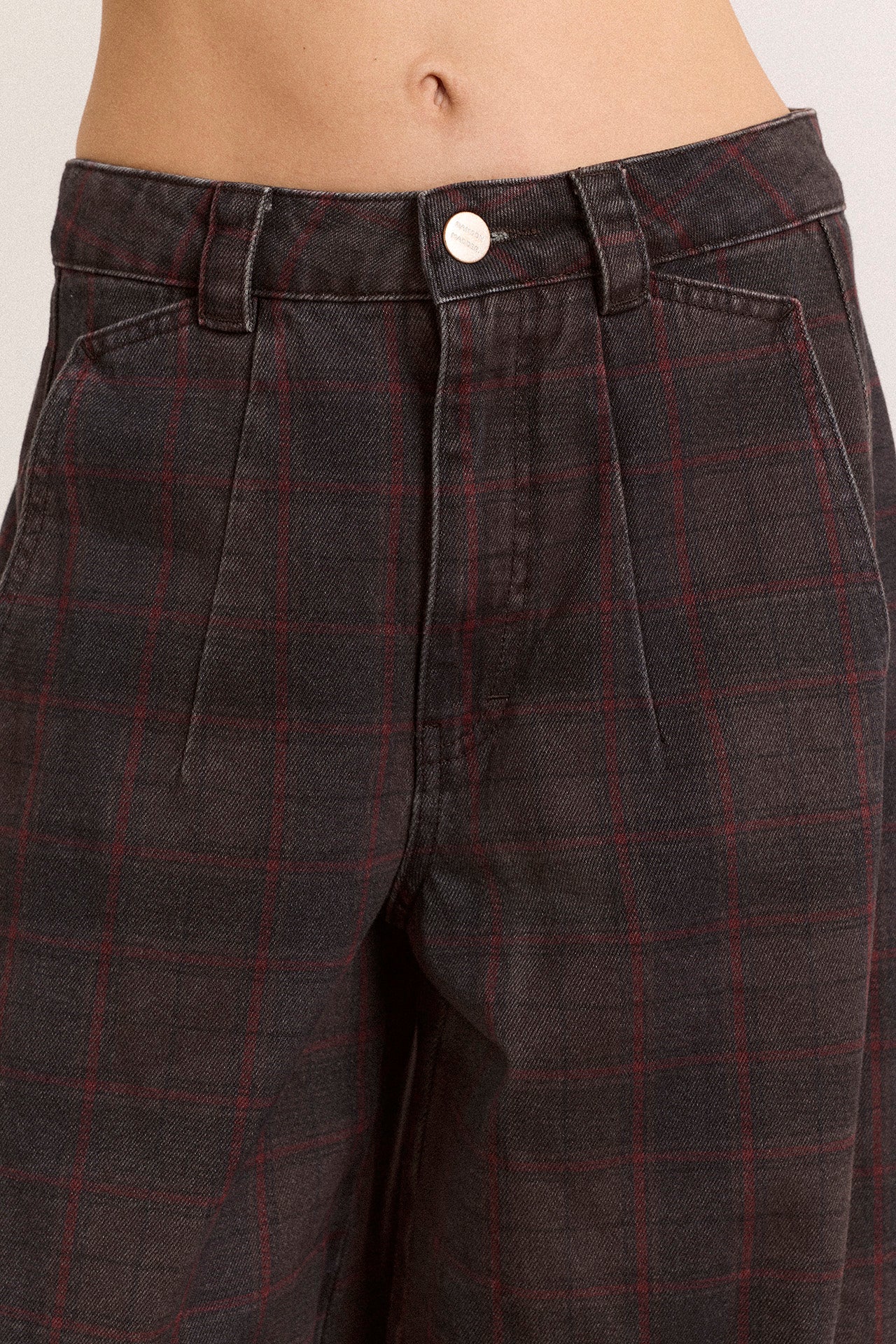 Damson Madder Erika Jeans // Sirius Check