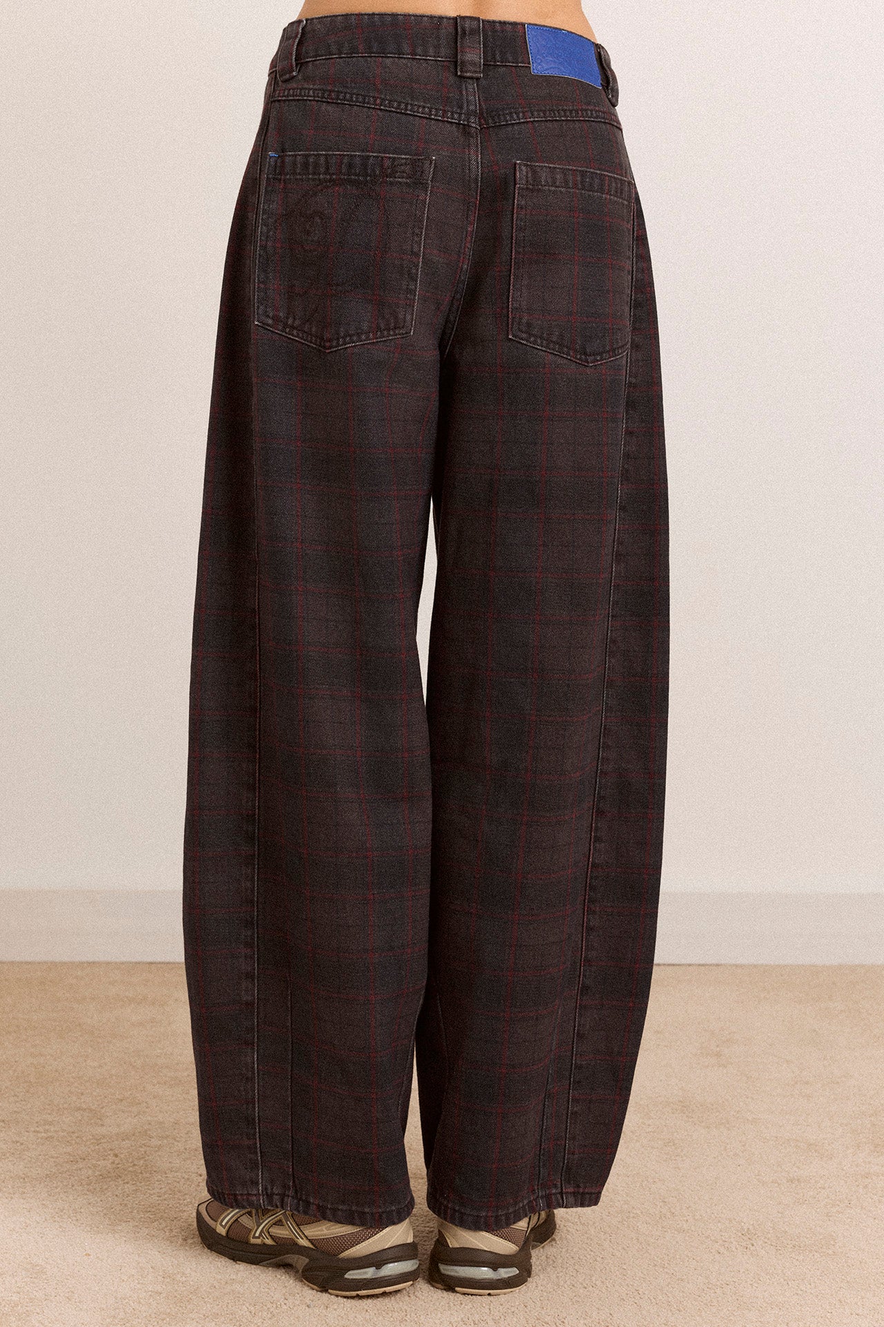 Damson Madder Erika Jeans // Sirius Check