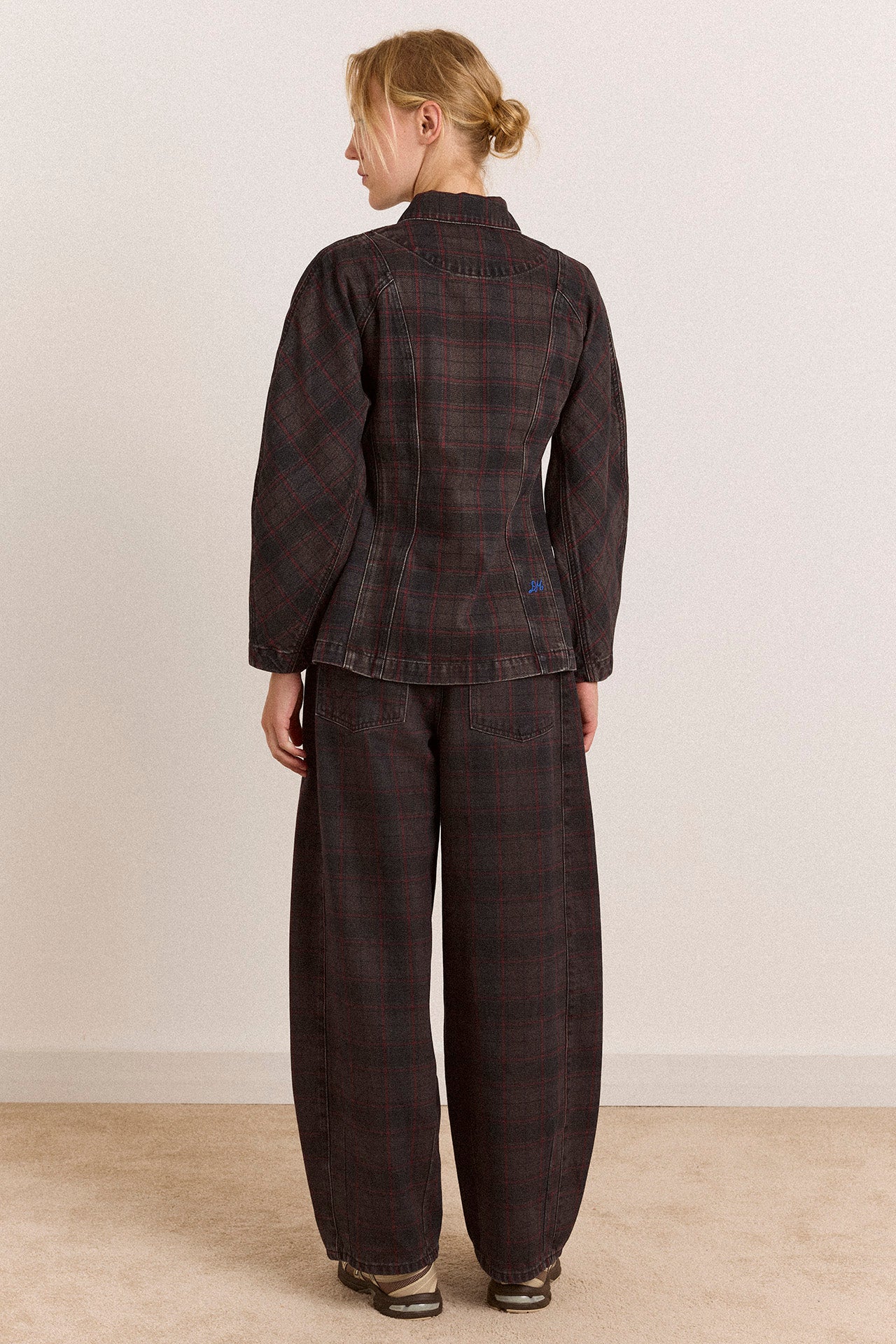 Damson Madder Erika Jeans // Sirius Check
