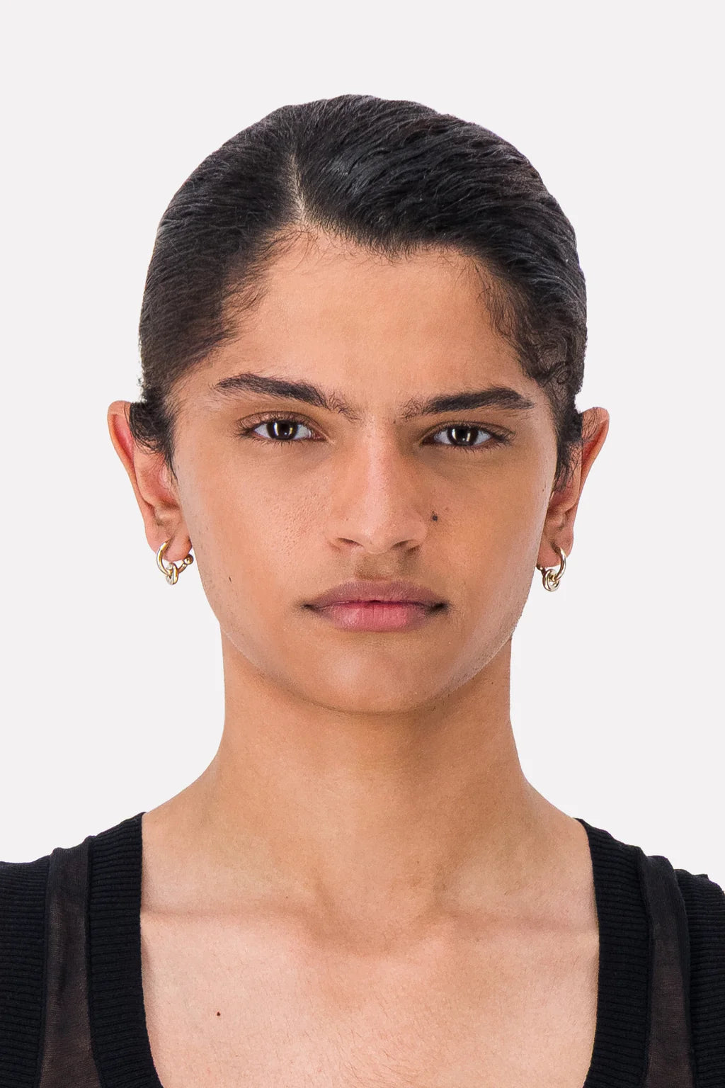 Justine Clenquet Ethan Earrings // Gold