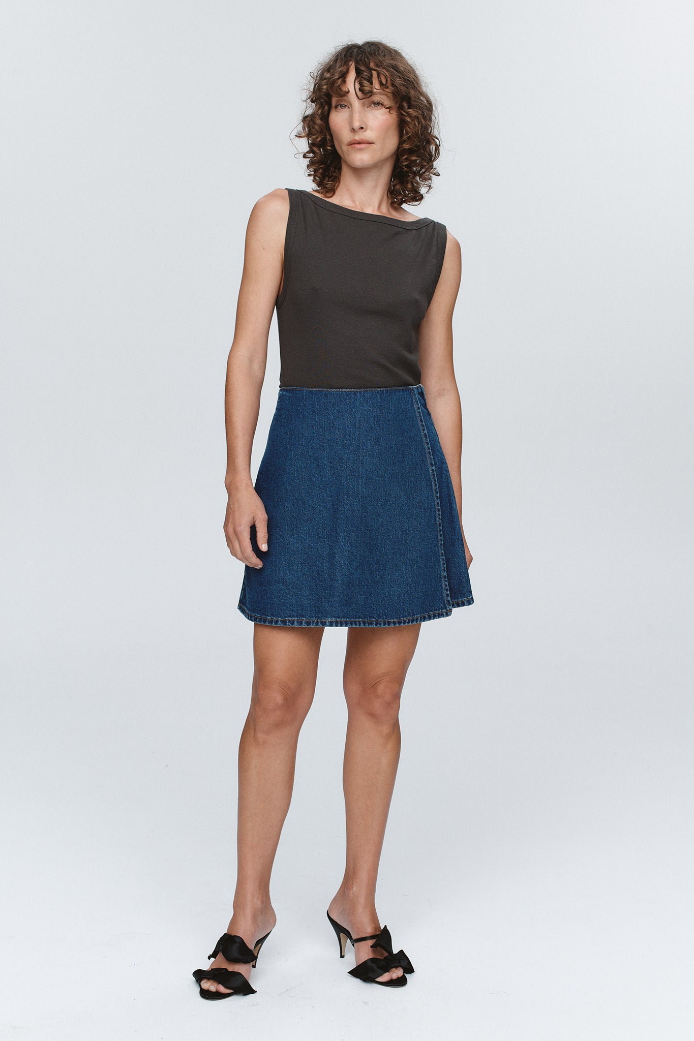 Marle Finn Skirt // Washed Indigo
