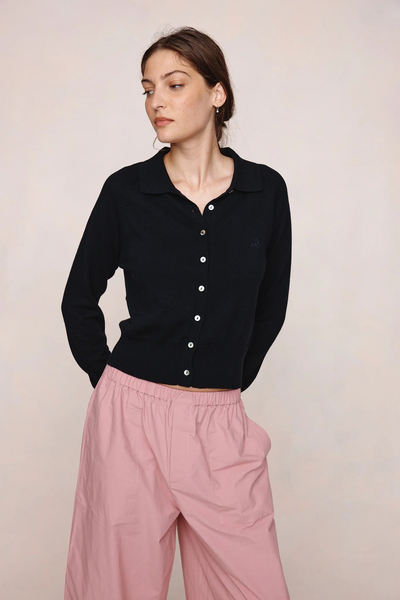 Marle Foundations Cardigan // Black