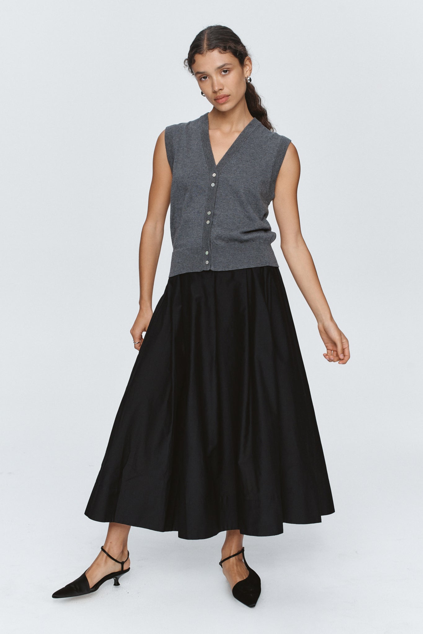 Marle Foundations Vest // Grey