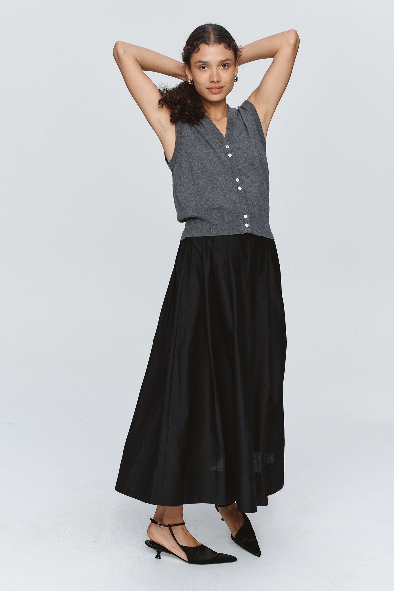 Marle Foundations Vest // Grey