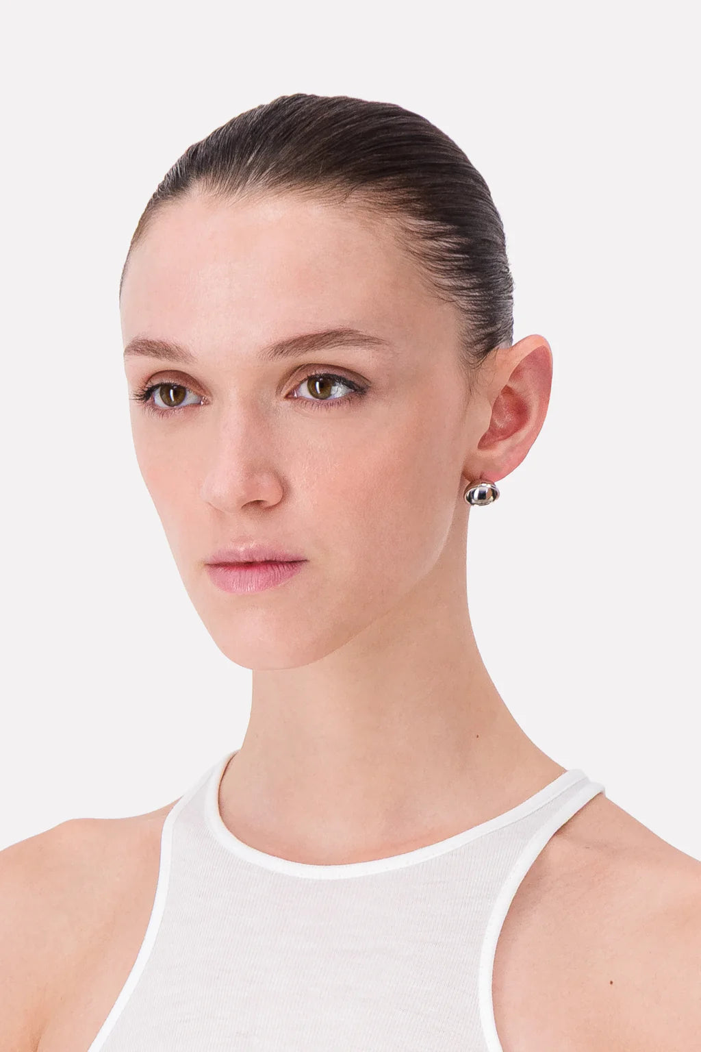 Justine Clenquet Freja Small Earrings // Silver