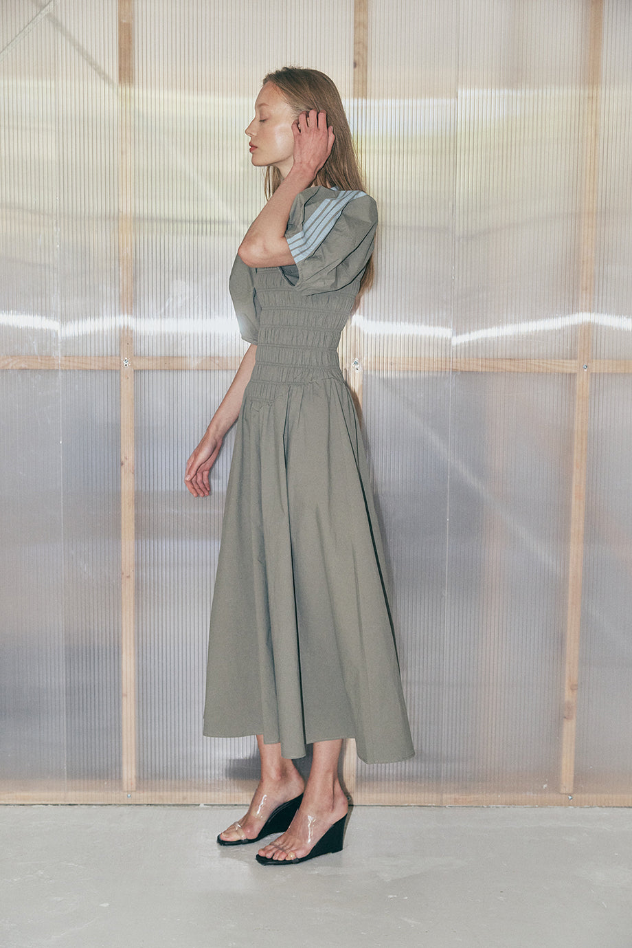 Muse Field Dress // Steel