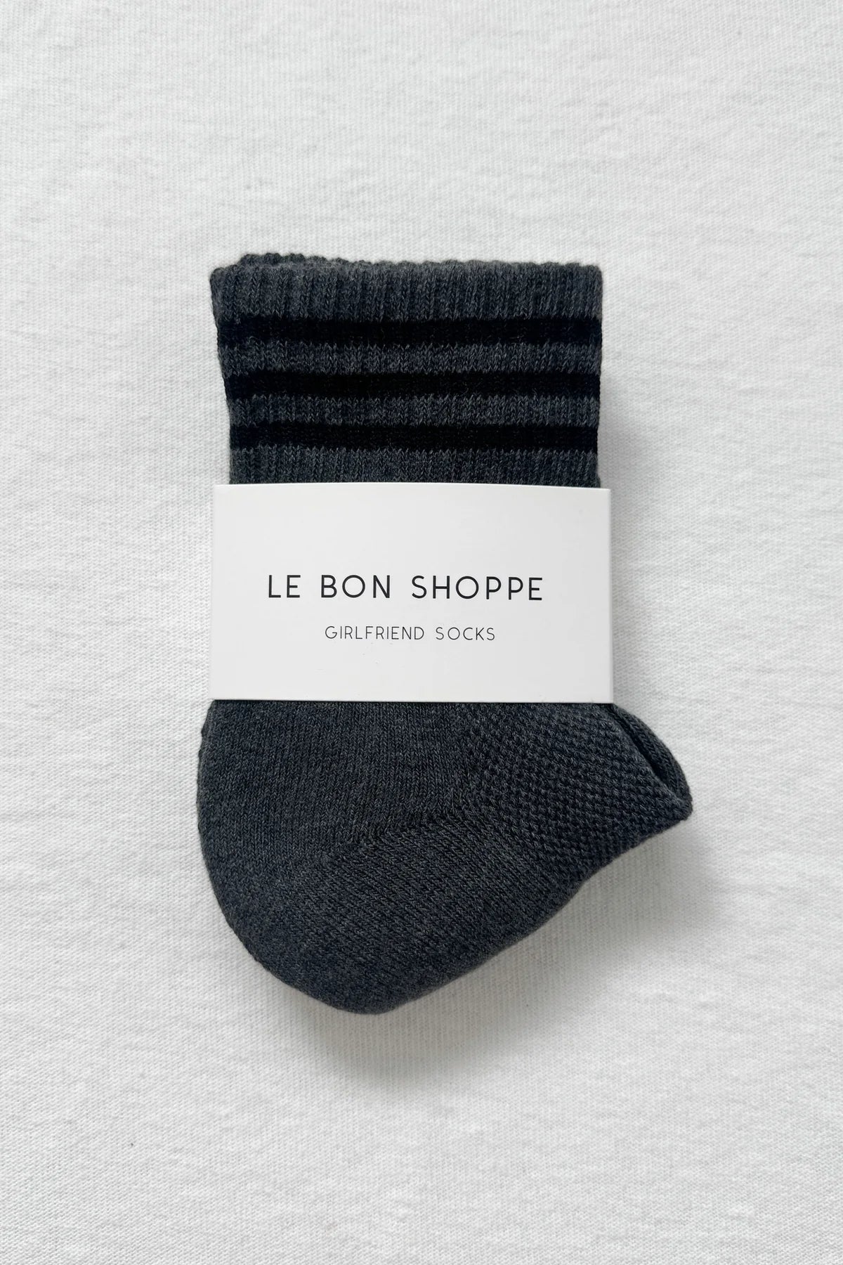 Le Bon Shoppe Girlfriend Socks // Soot