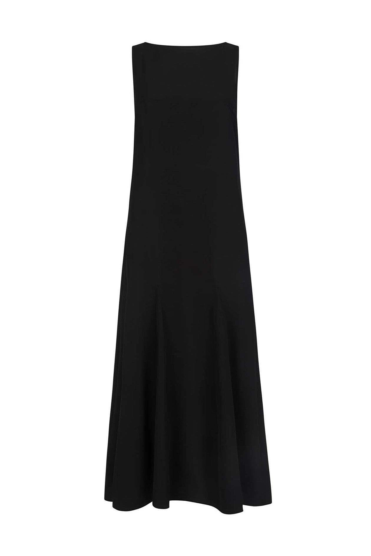 Harris Tapper Godet Dress // Black