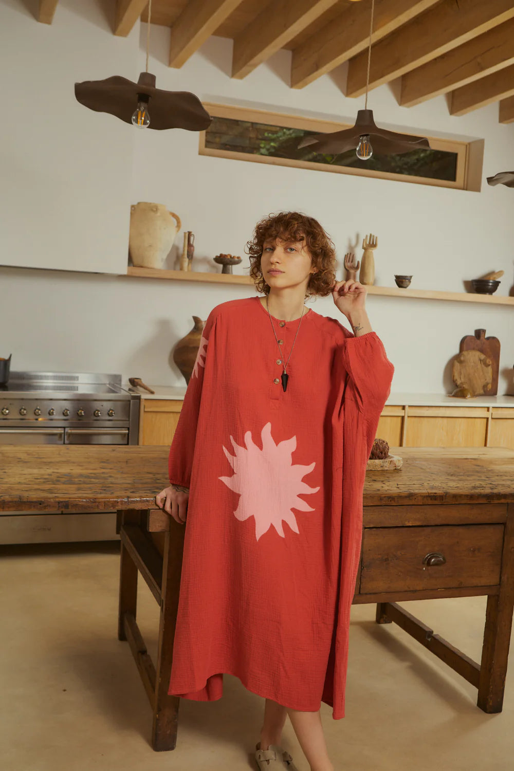 L.F. Markey Horus Dress // Paprika
