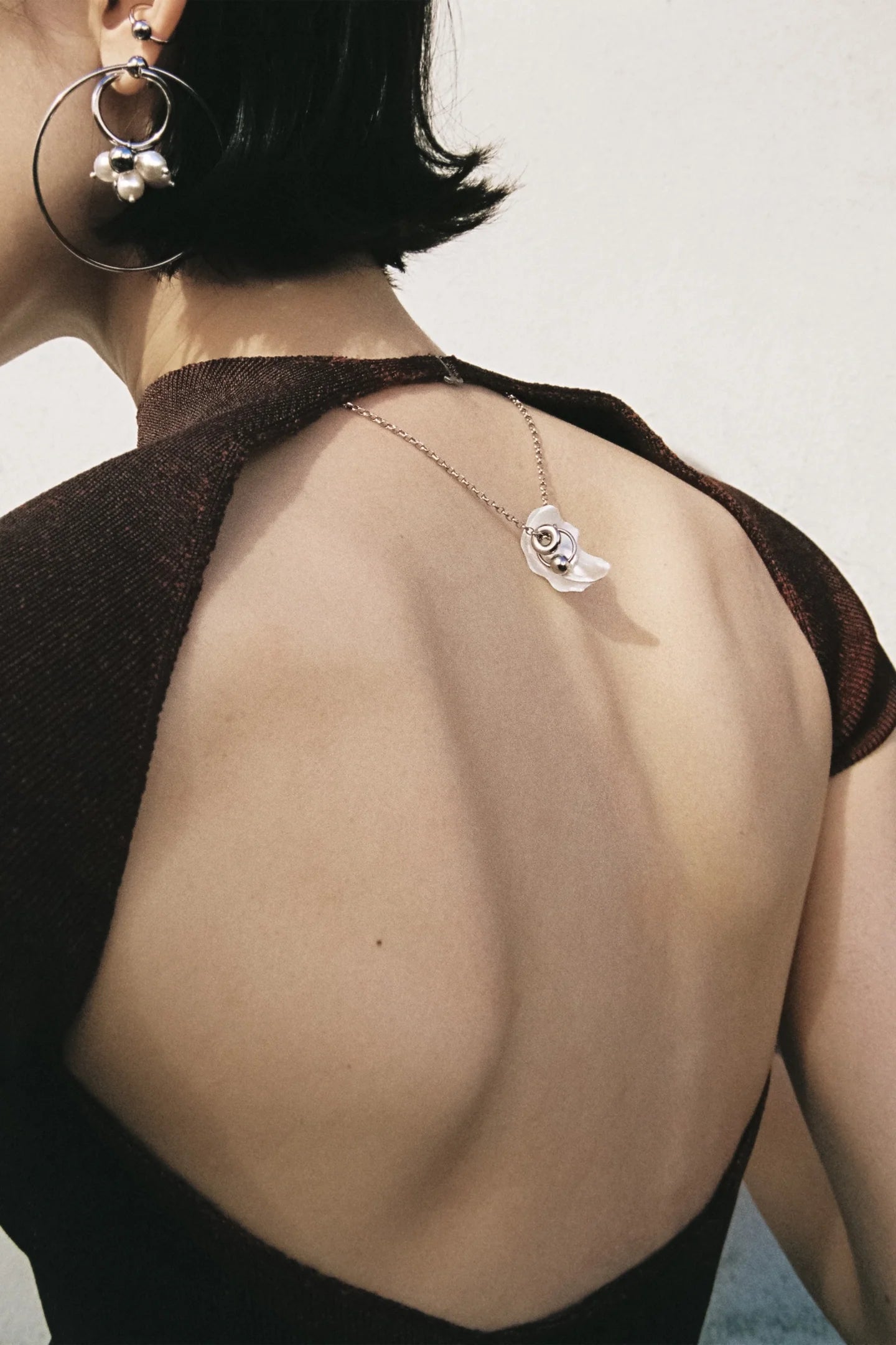 Justine Clenquet Toni Necklace // Silver