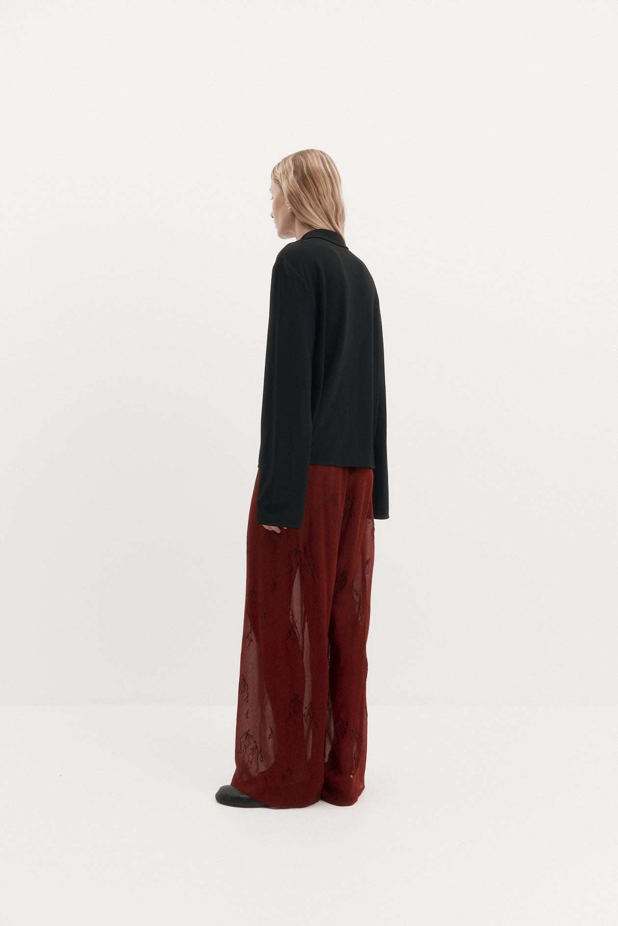 Harris Tapper Iris Shirt // Black
