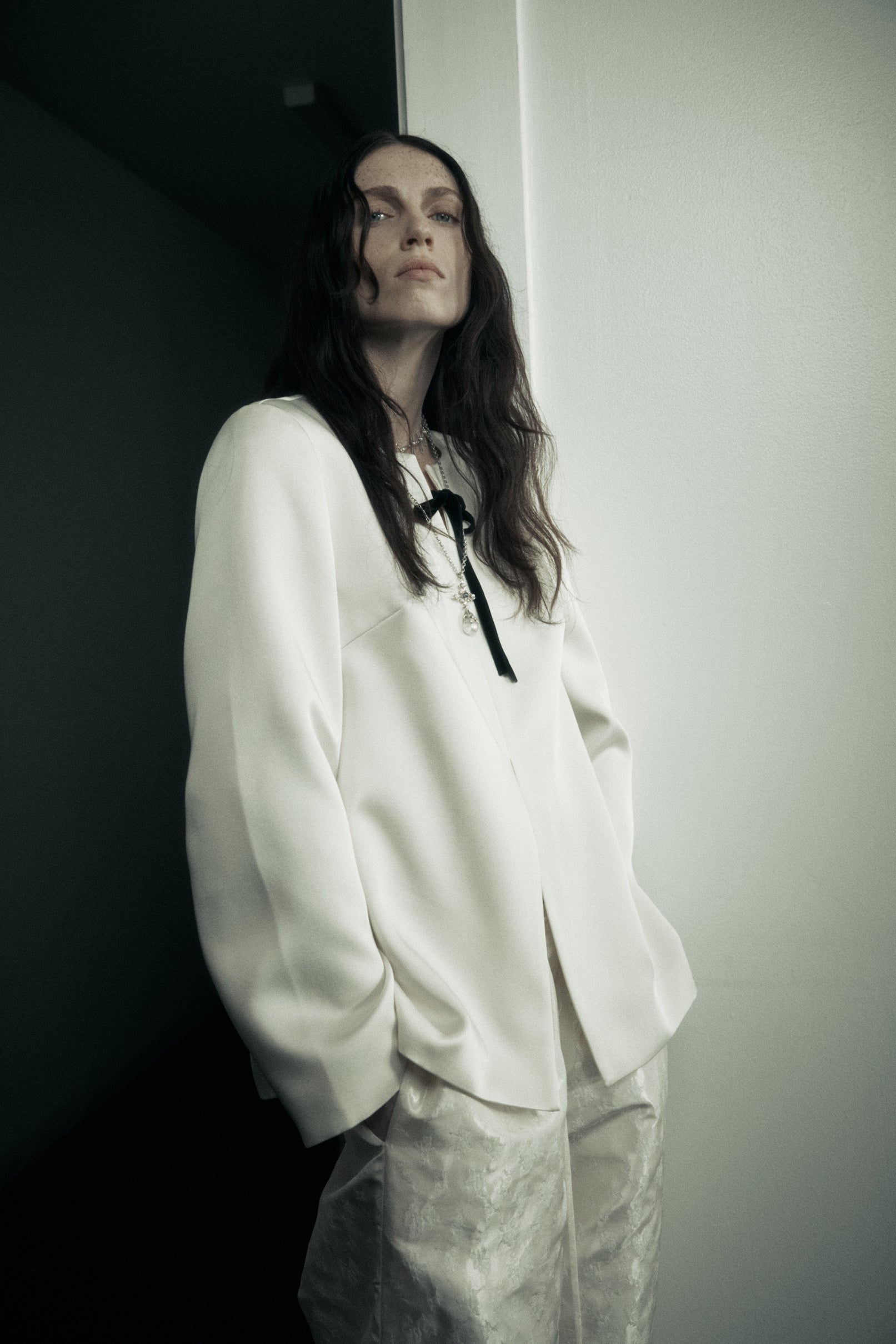 Harris Tapper Loin Top // Ivory