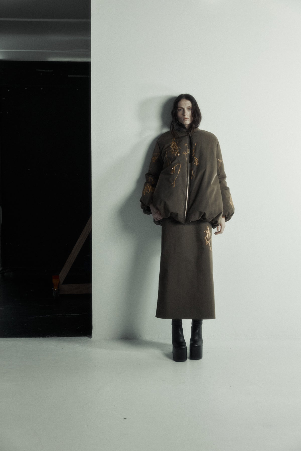 Harris Tapper Chloe Jacket // Beaded Sepia