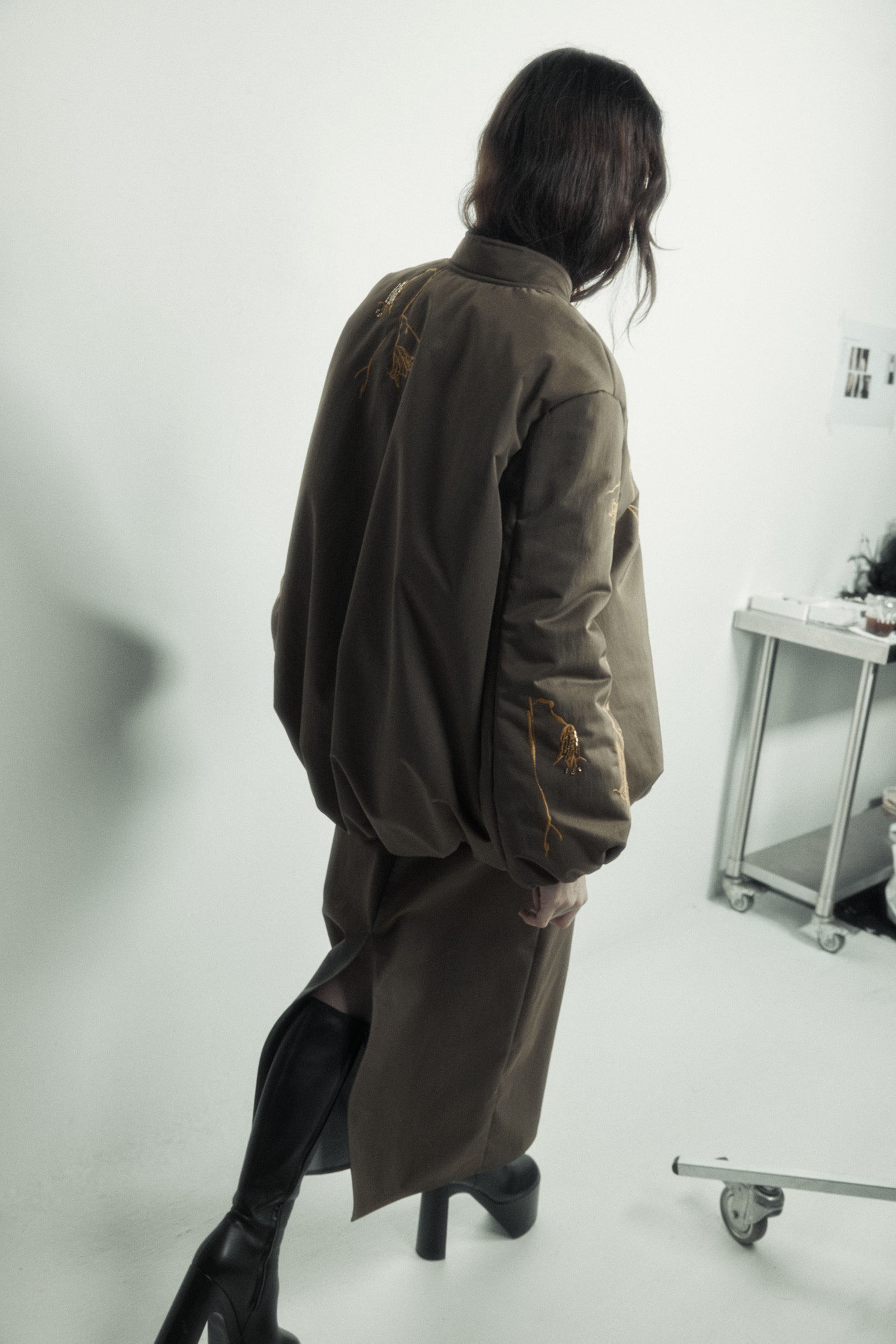 Harris Tapper Chloe Jacket // Beaded Sepia