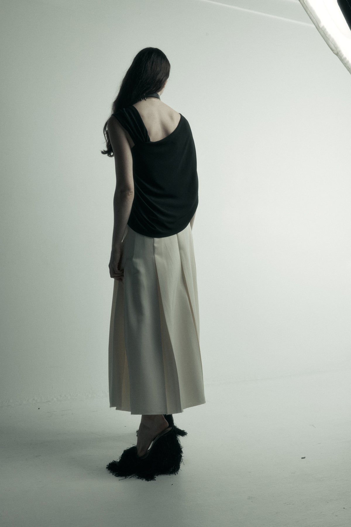 Harris Tapper Ava Skirt // Bone