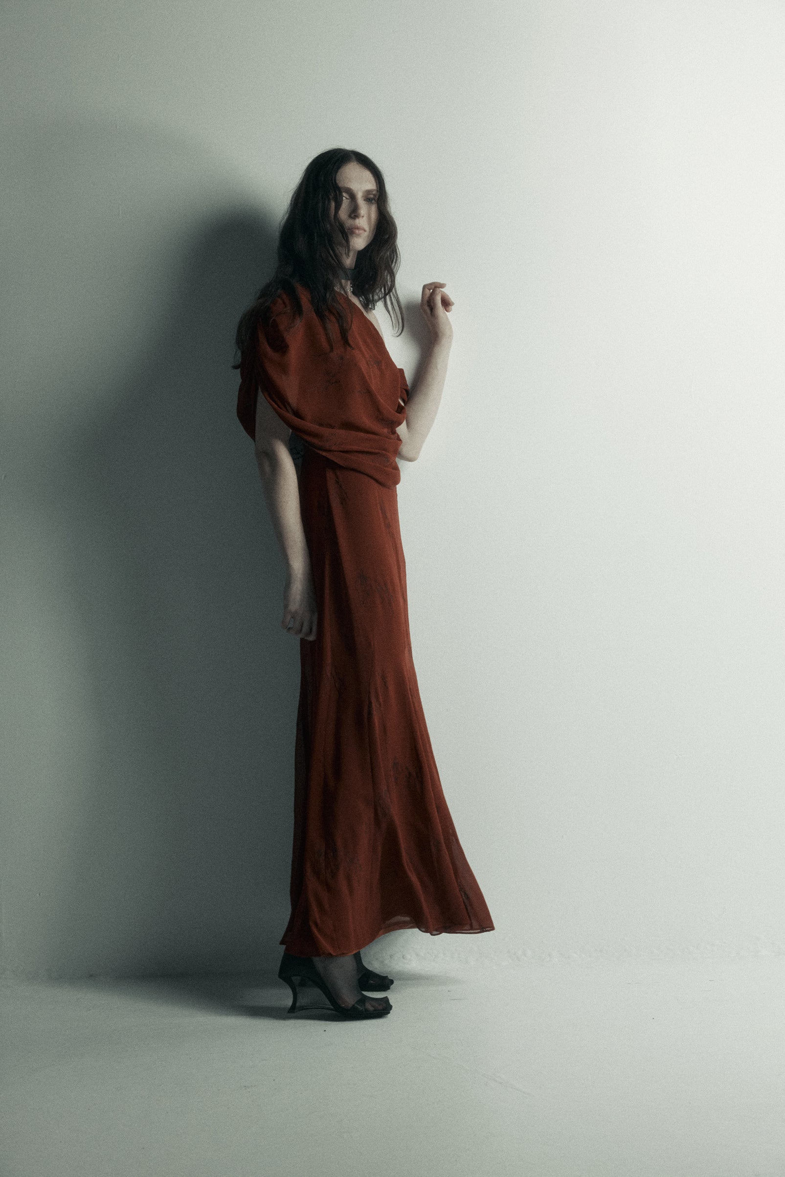 Harris Tapper Lucille Dress // Burgundy
