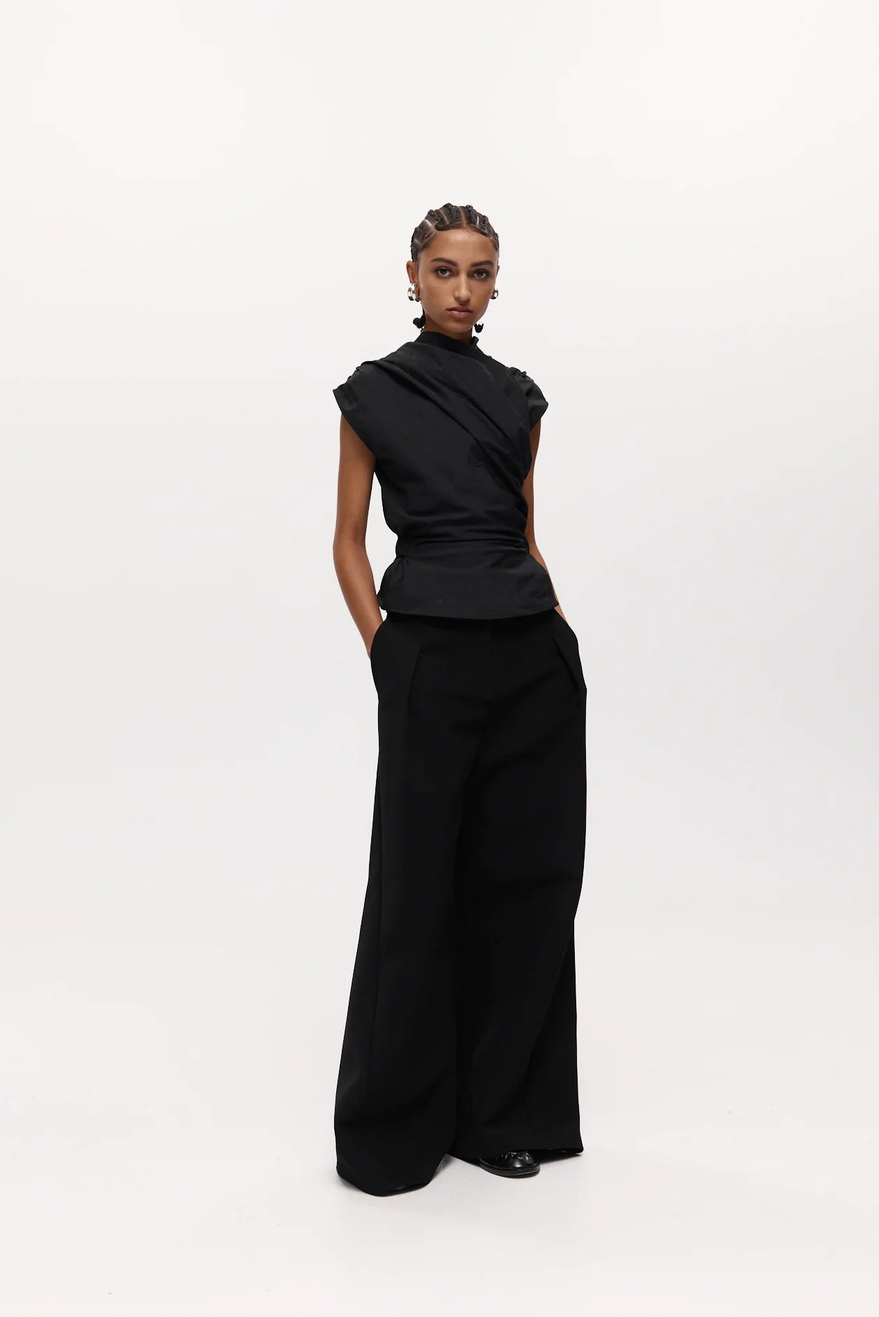 Harris Tapper Chamberlain Top // Black