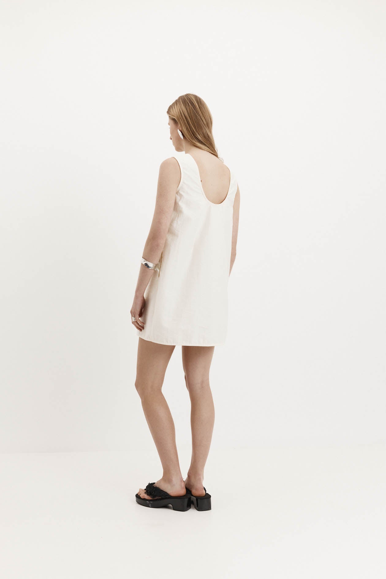 Harris Tapper Gigi Mini Dress // Cream