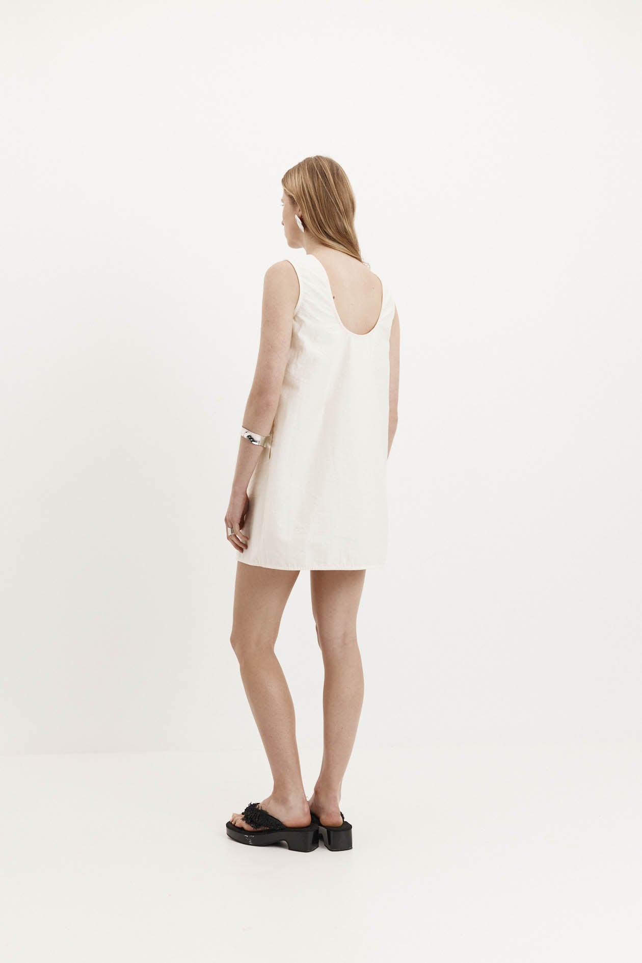 Harris Tapper Gigi Mini Dress // Cream