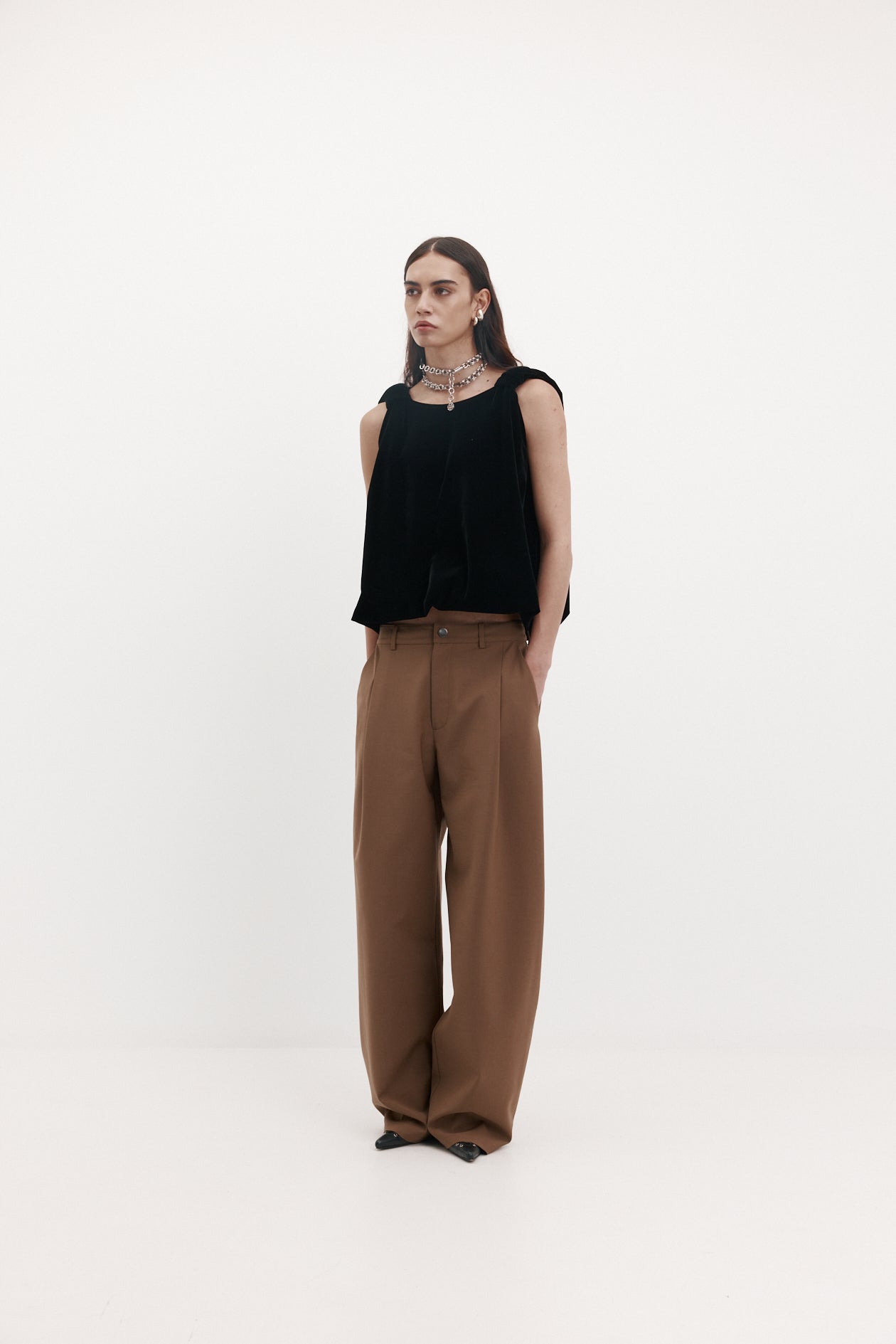 Harris Tapper Cail Trouser // Tobacco
