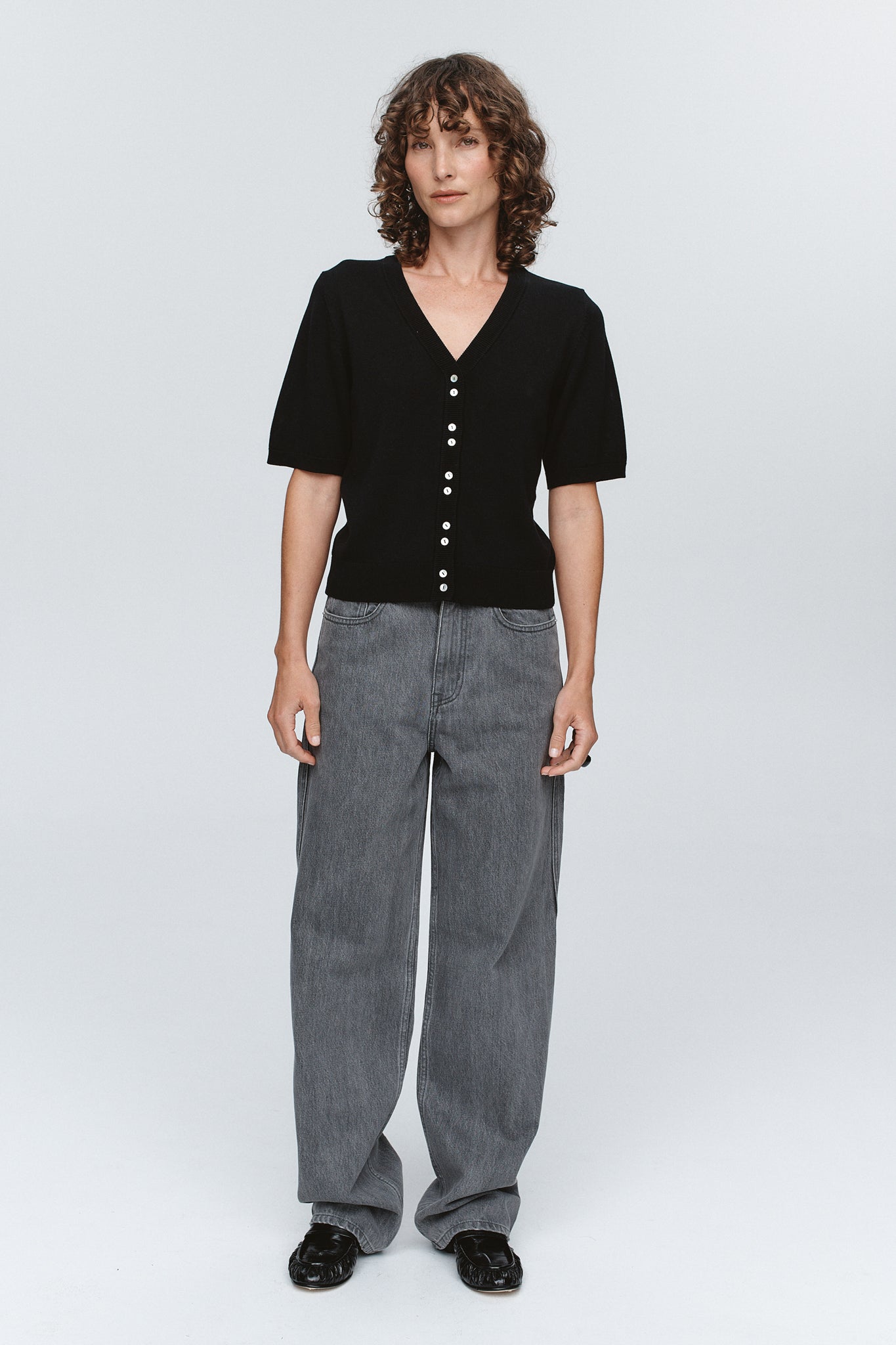Marle Hugo Cardigan // Black