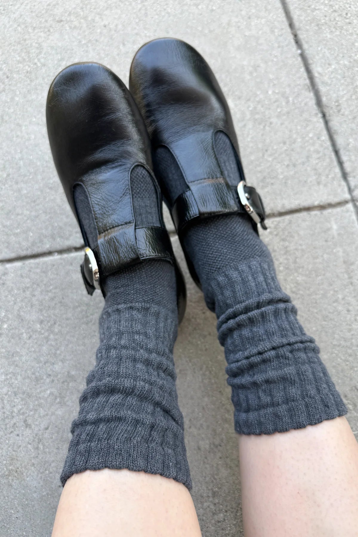 Le Bon Shoppe Ballet Socks // Charcoal