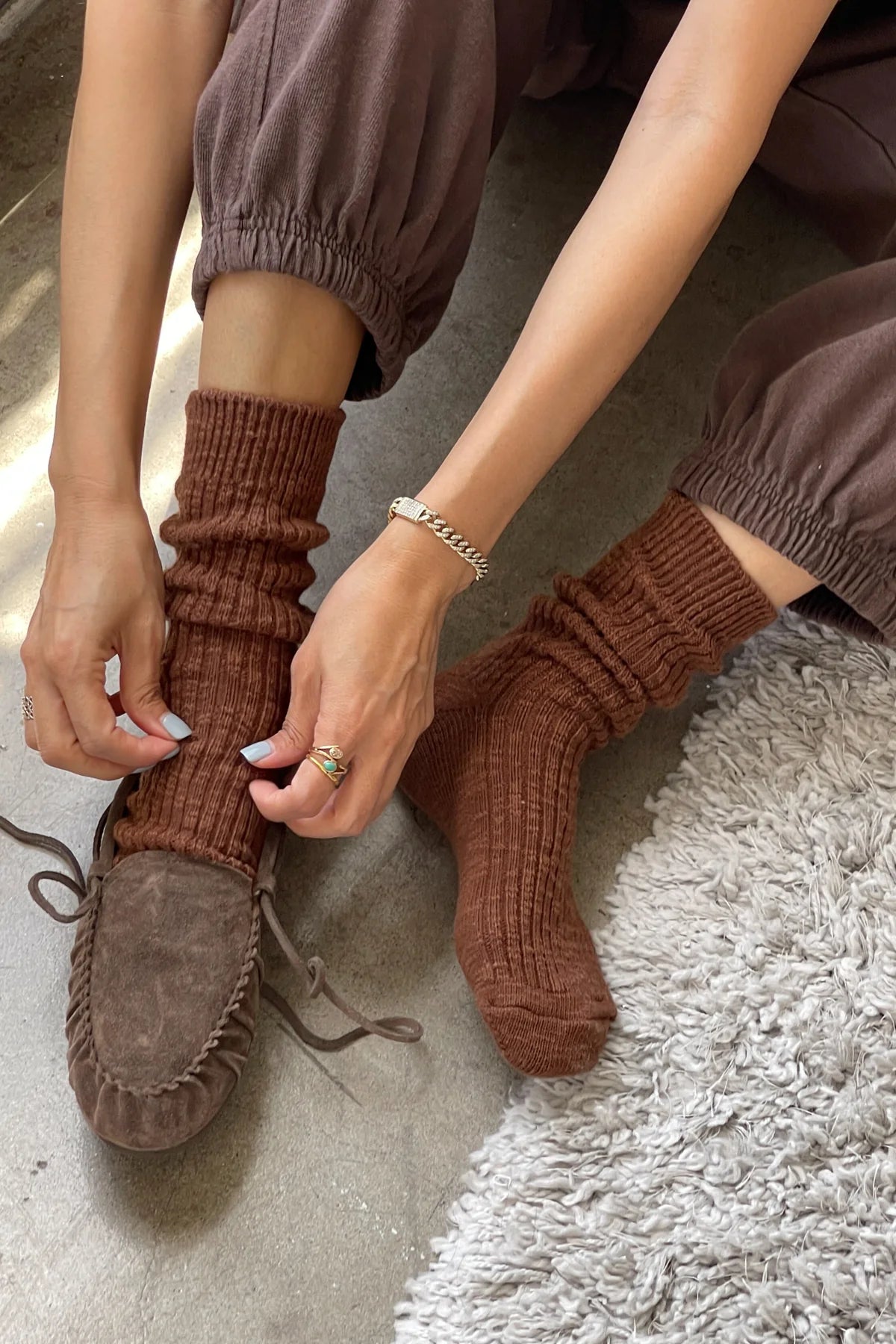 Le Bon Shoppe Cottage Socks // Bear