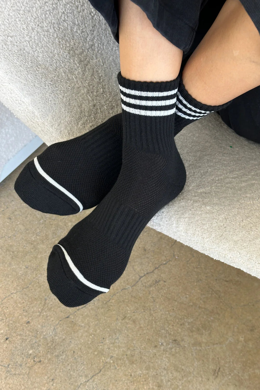 Le Bon Shoppe Girlfriend Socks // Black