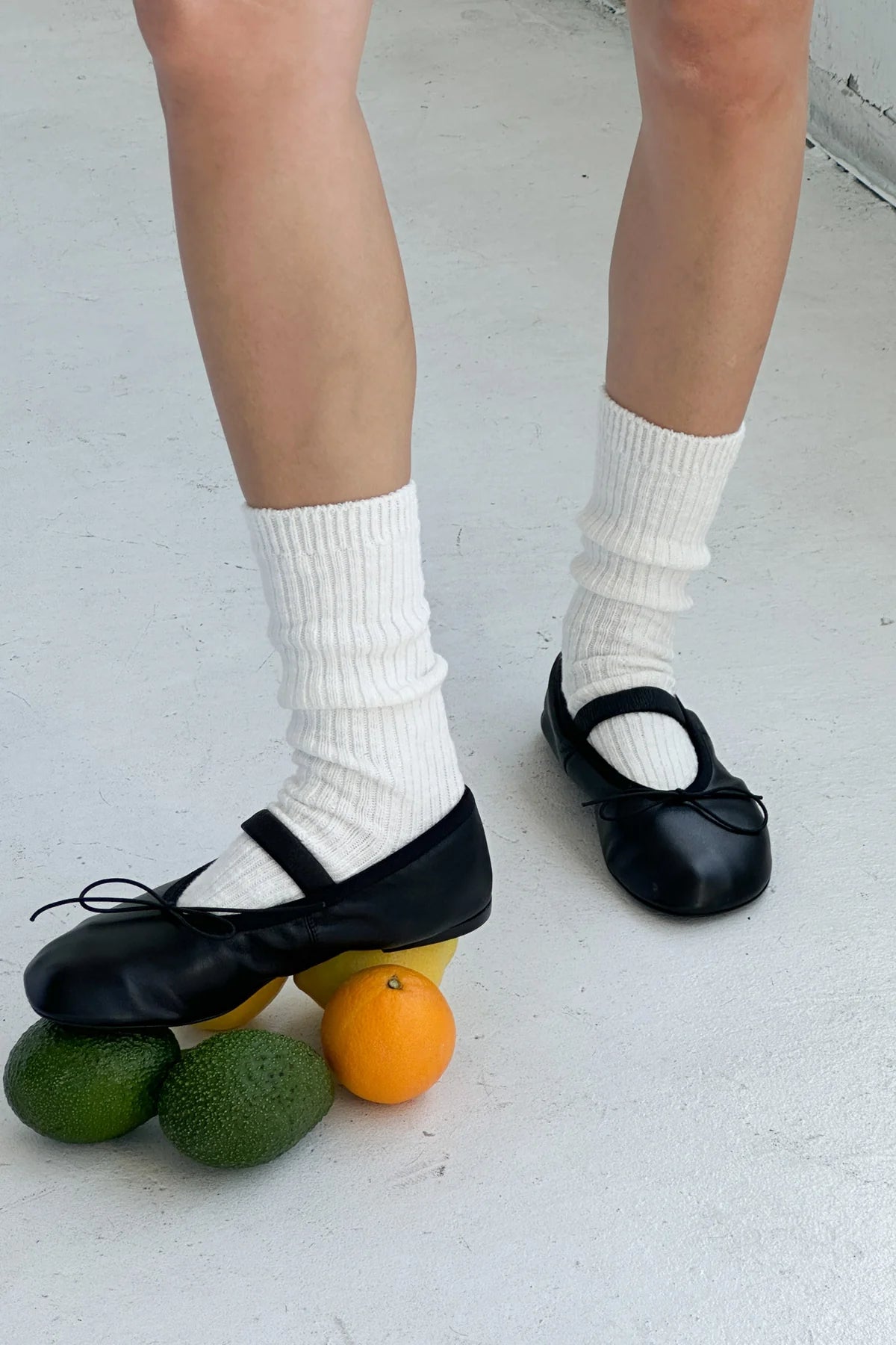 Le Bon Shoppe Cottage Socks // White Linen