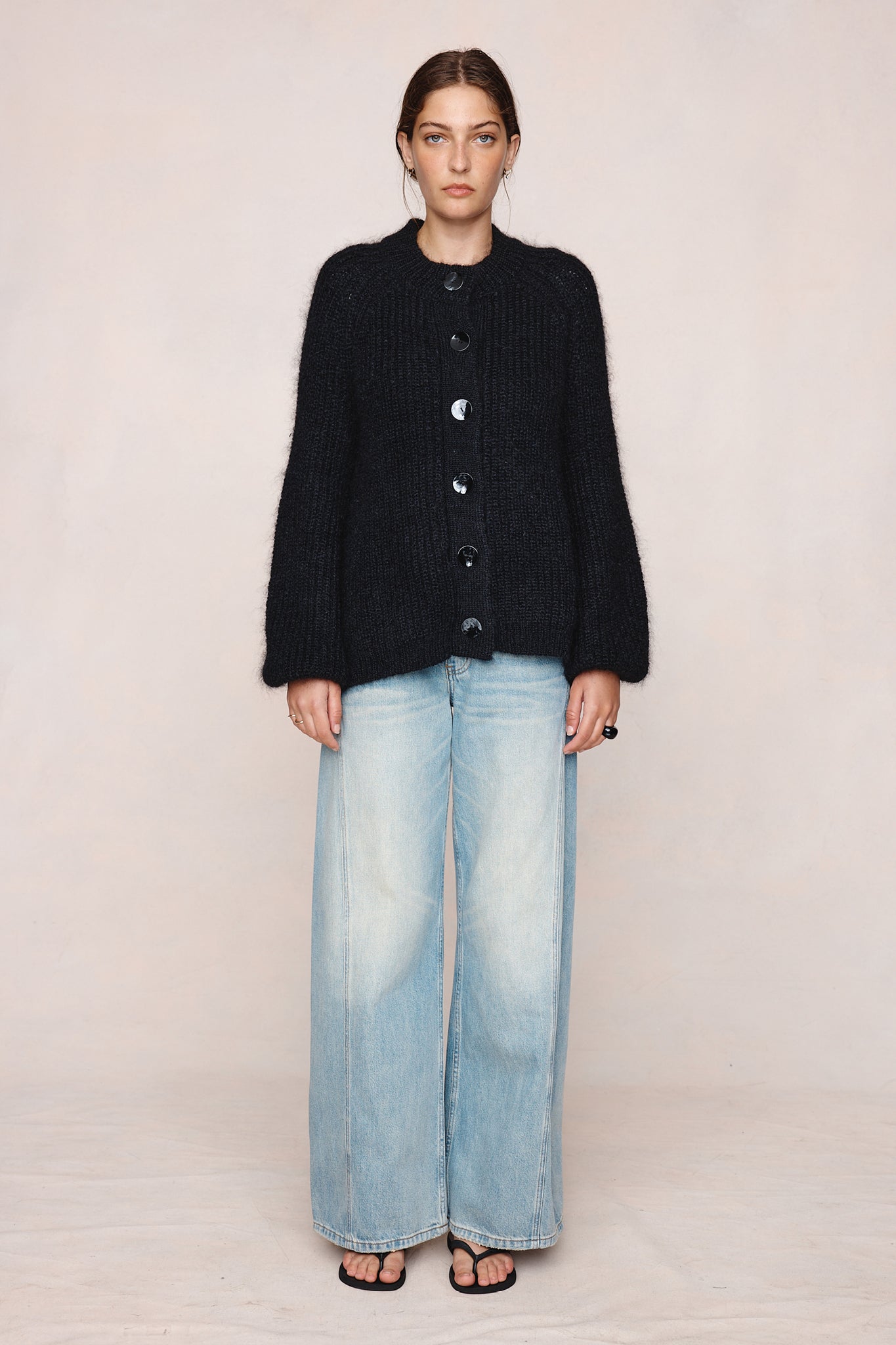 Marle Jasper Cardigan // Black