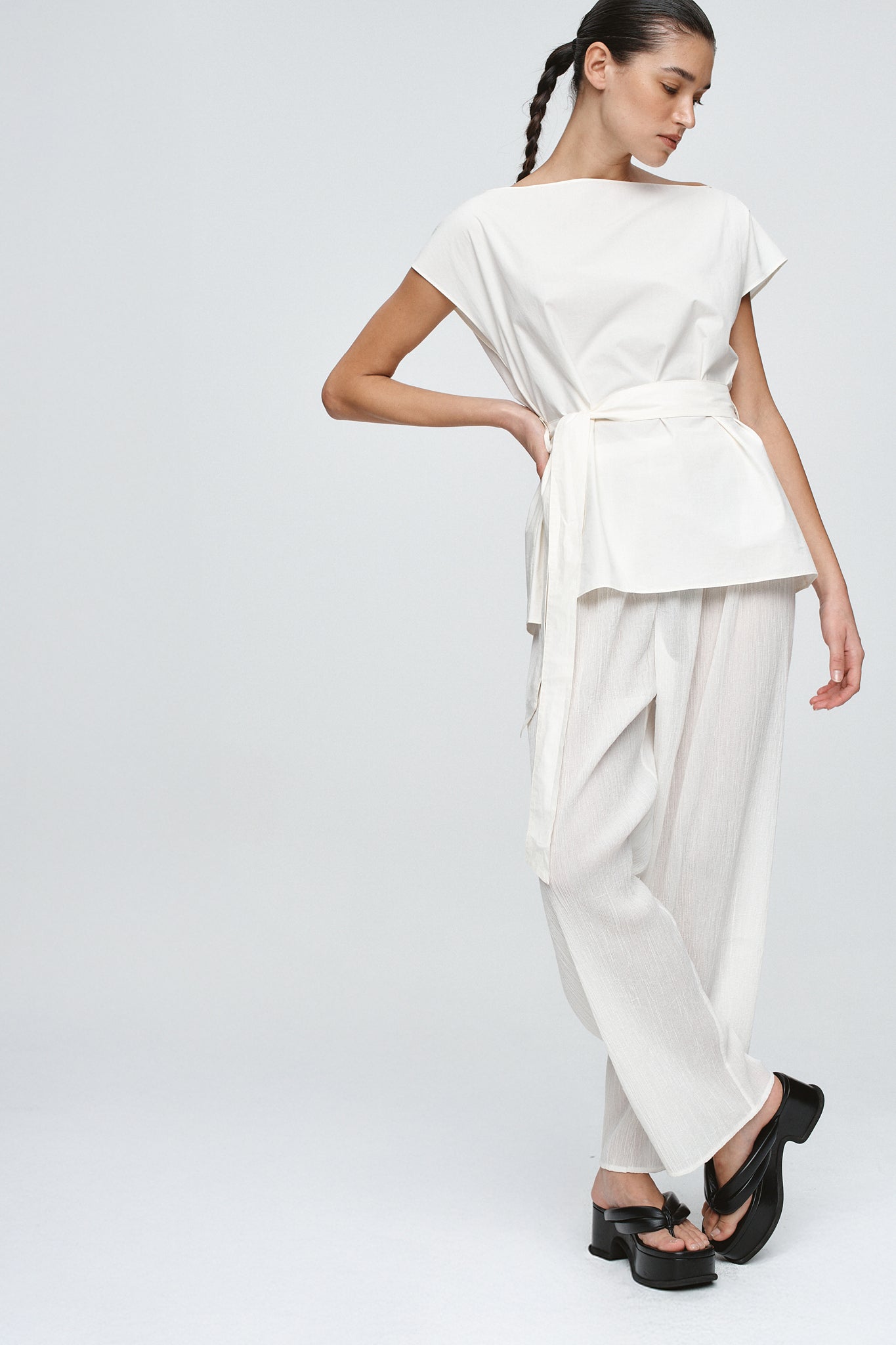 Marle Jude Top // Blanc