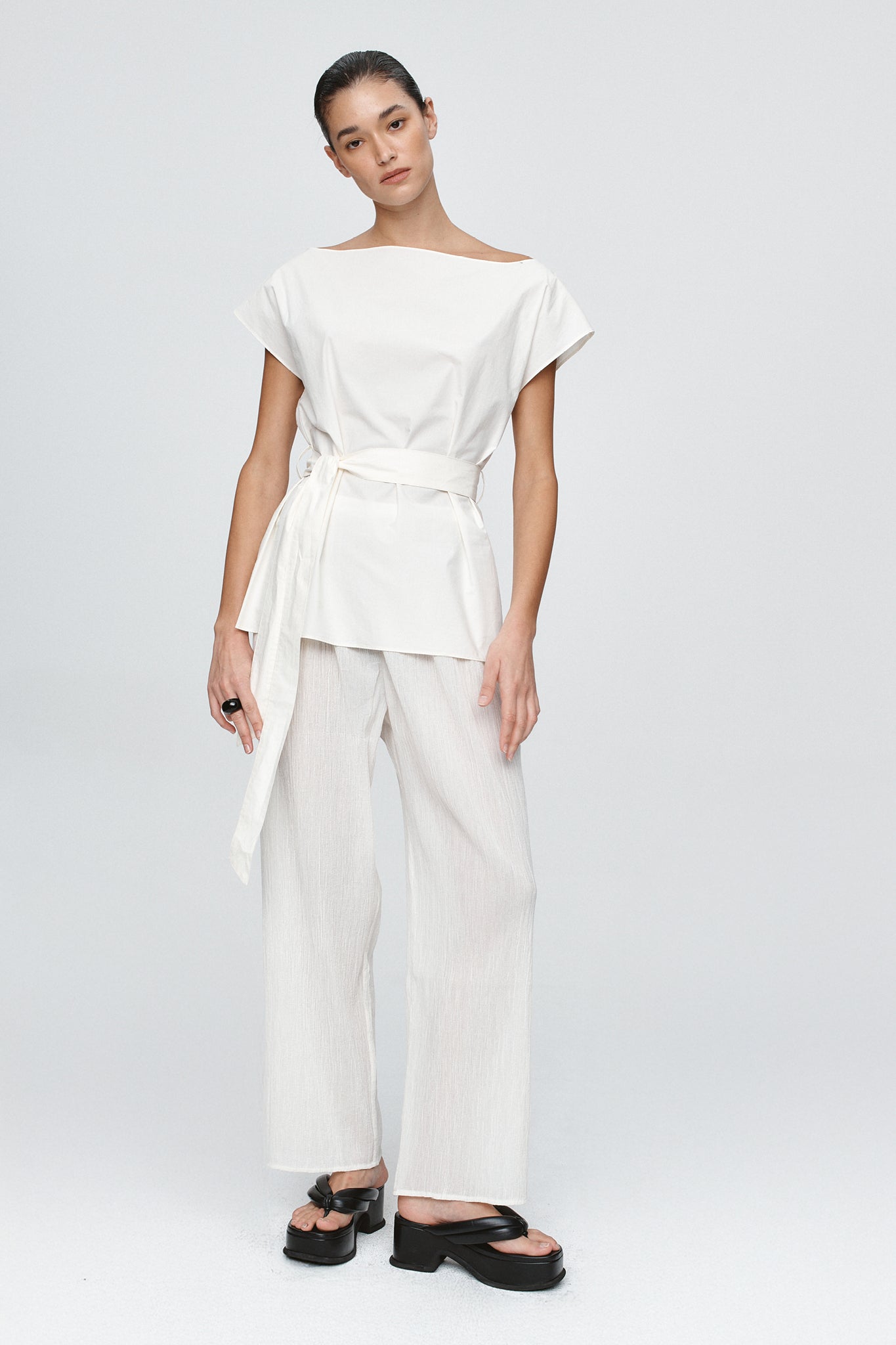 Marle Jude Top // Blanc