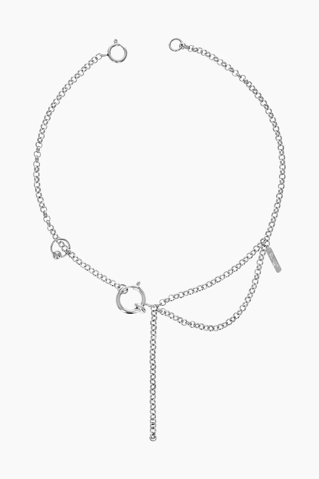 Justine Clenquet Jay Necklace // Silver