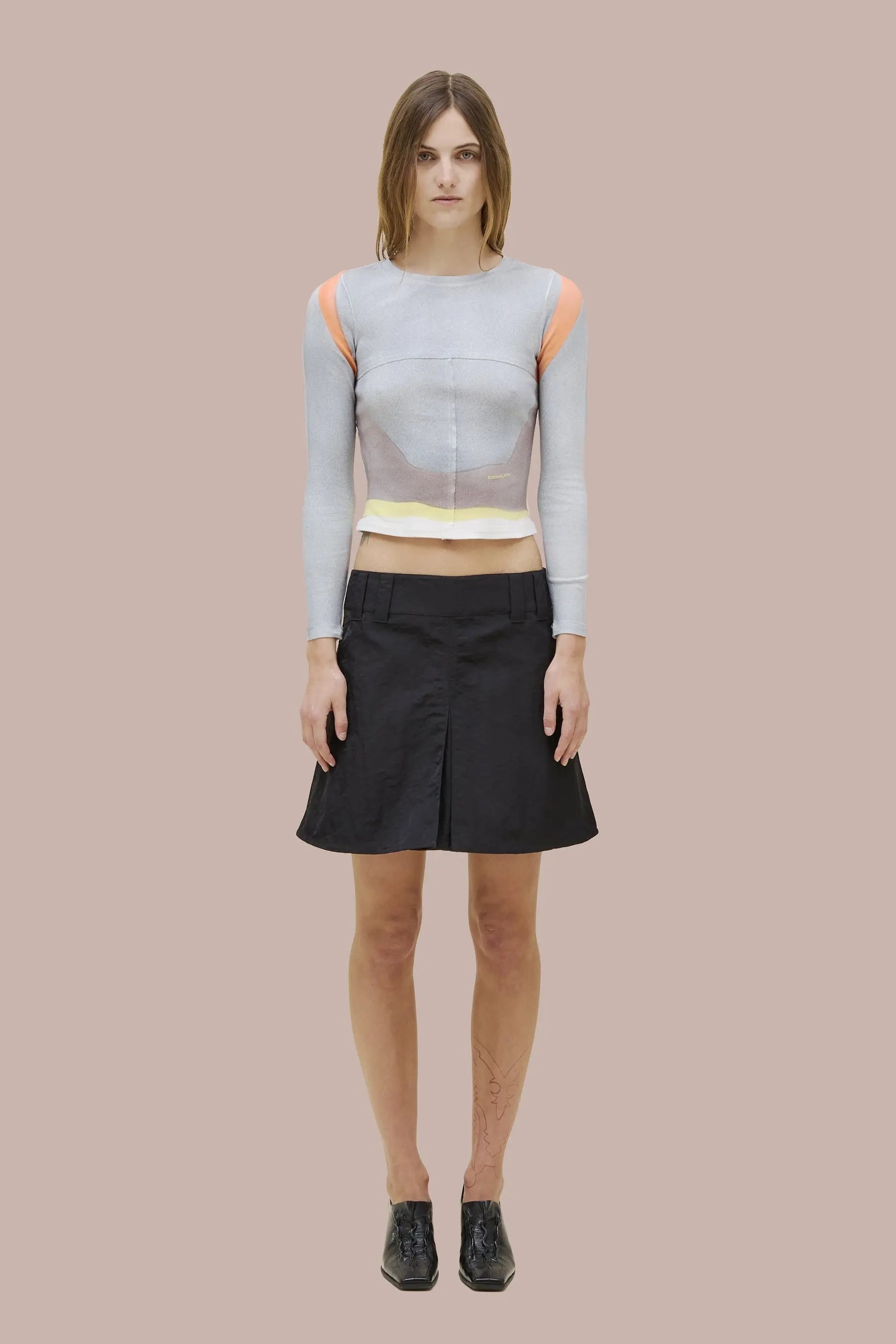 Eckhaus Latta Lapped Baby Crewneck // Valley