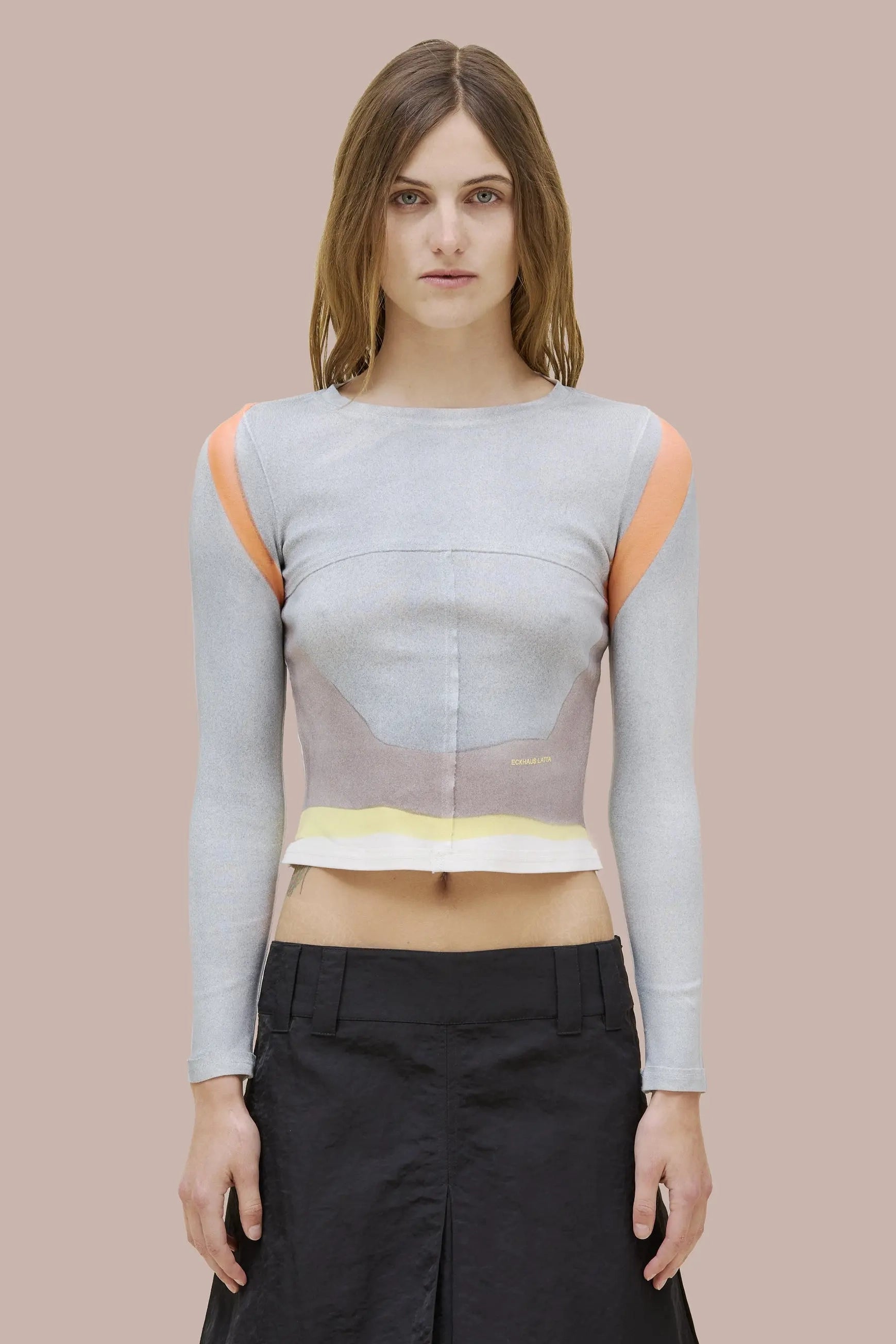 Eckhaus Latta Lapped Baby Crewneck // Valley