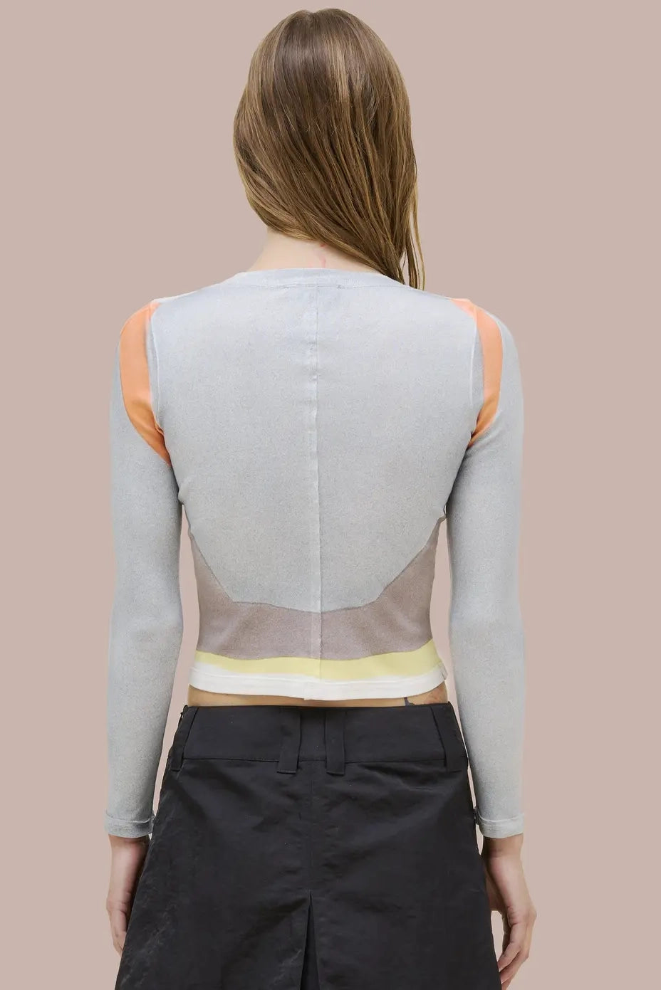 Eckhaus Latta Lapped Baby Crewneck // Valley