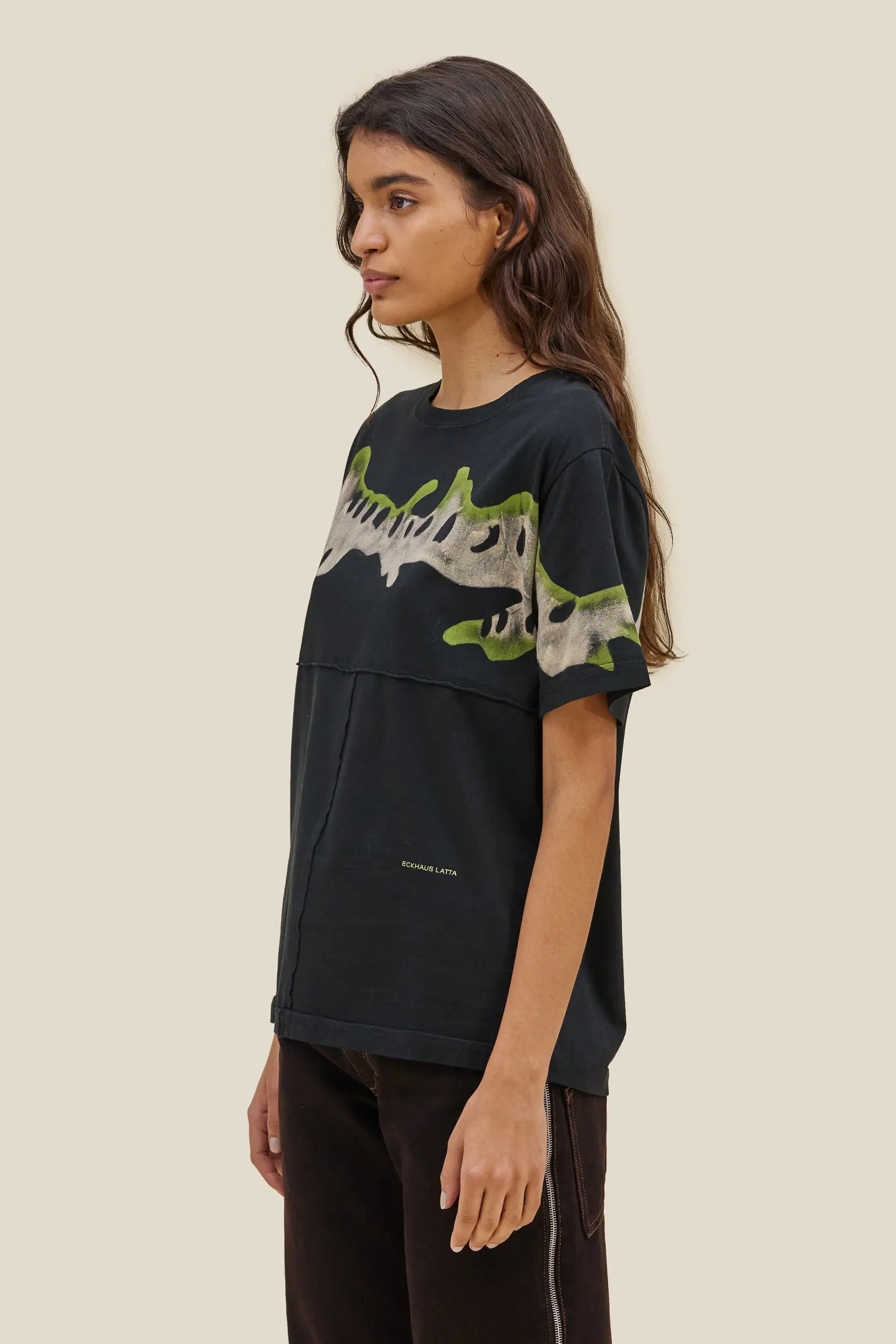 Eckhaus Latta Lapped Tee // Kelp
