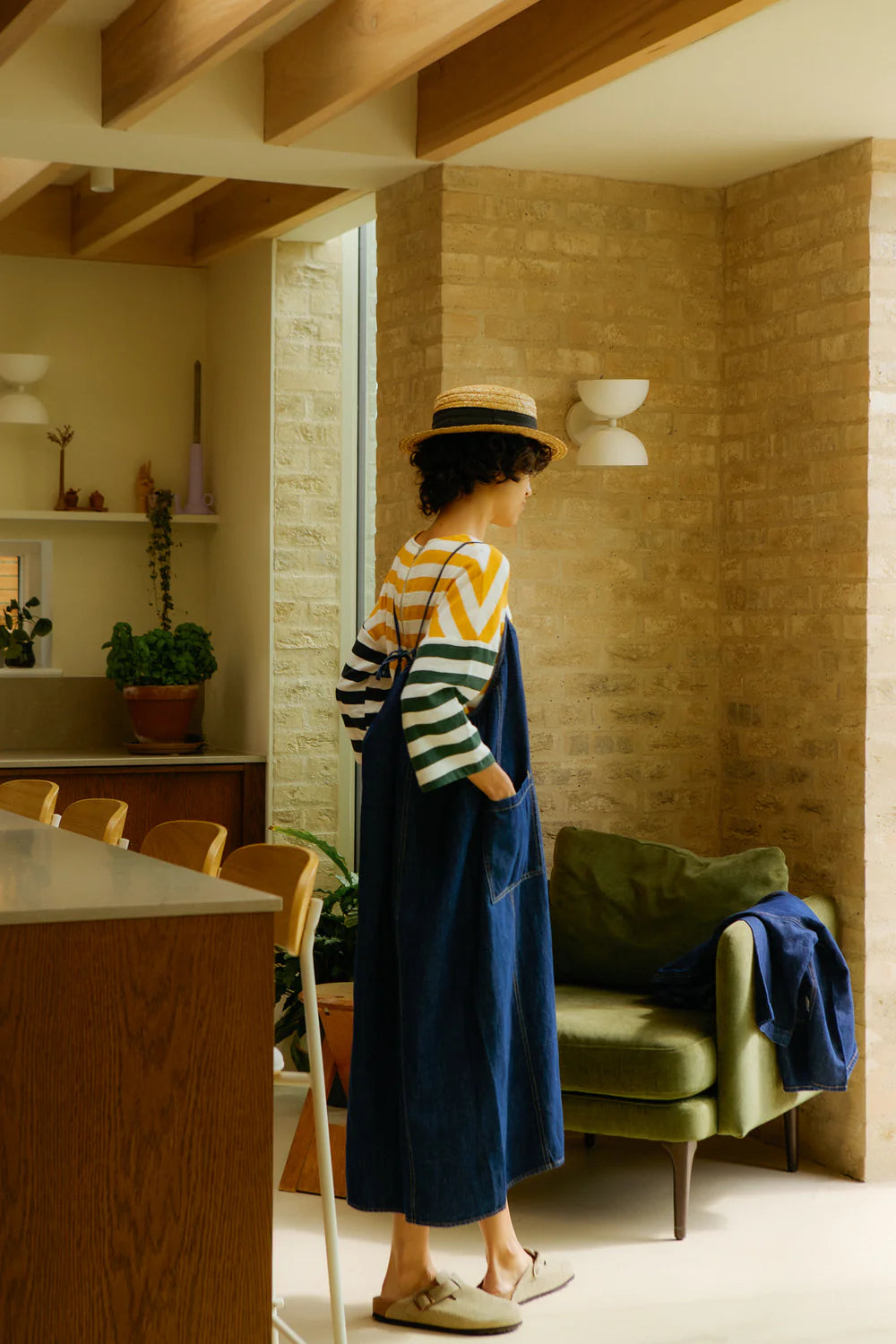 L.F. Markey Clifton Dress // Denim Chambray