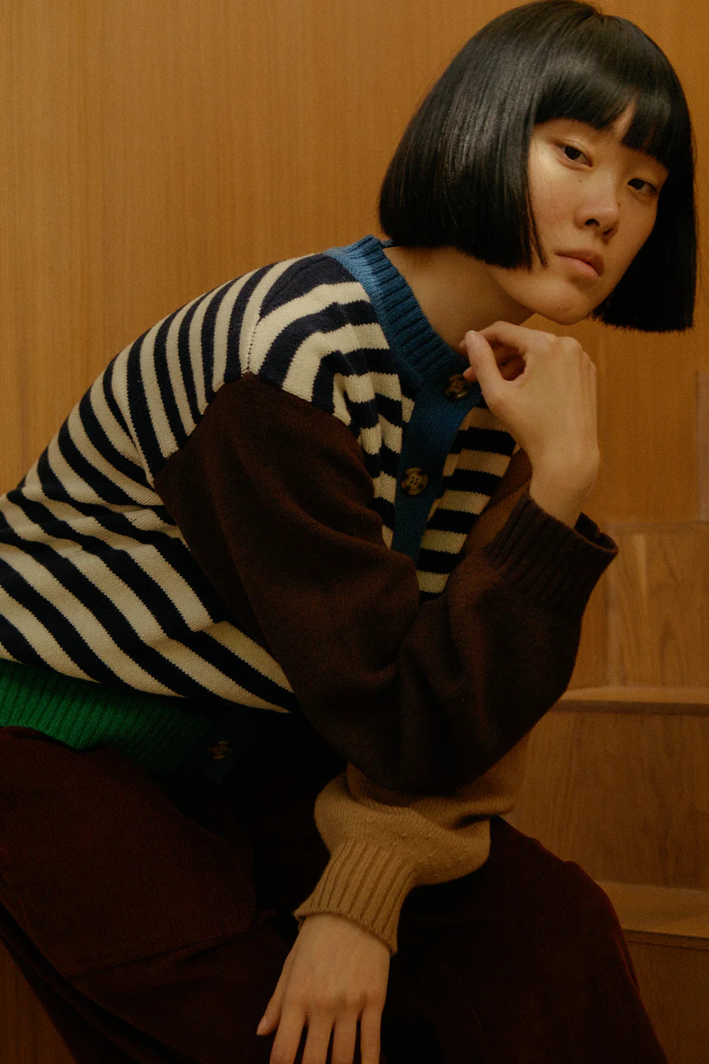 L.F. Markey Eval Cardigan // Cornwall Stripe