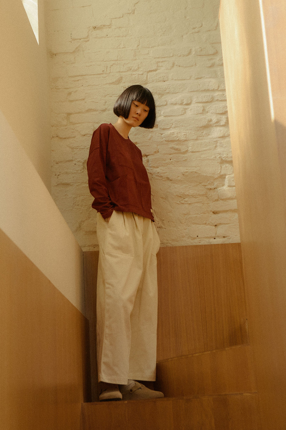 L.F. Markey Workpant // Ecru