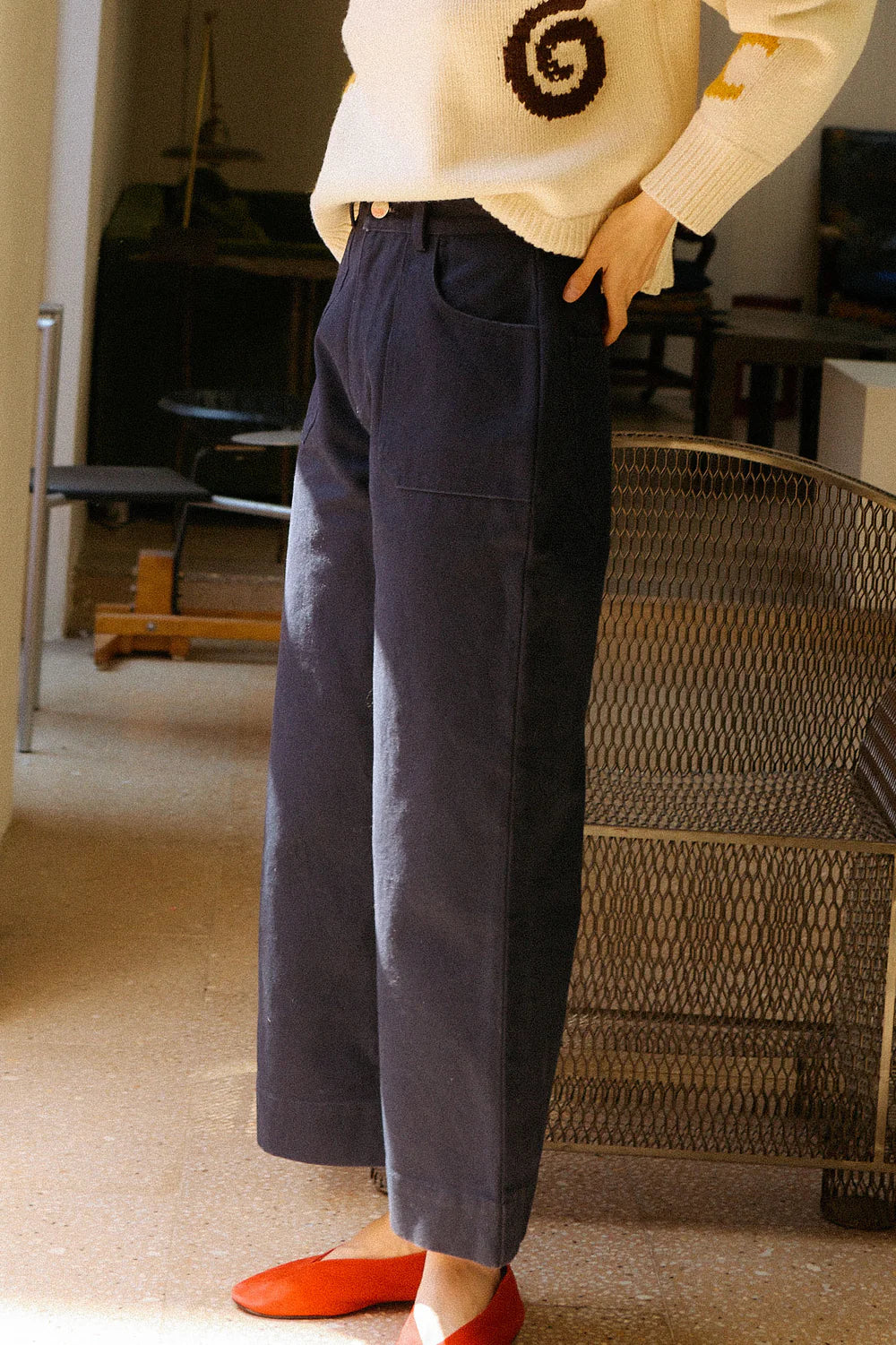 L.F. Markey Carpenter Trouser // Navy