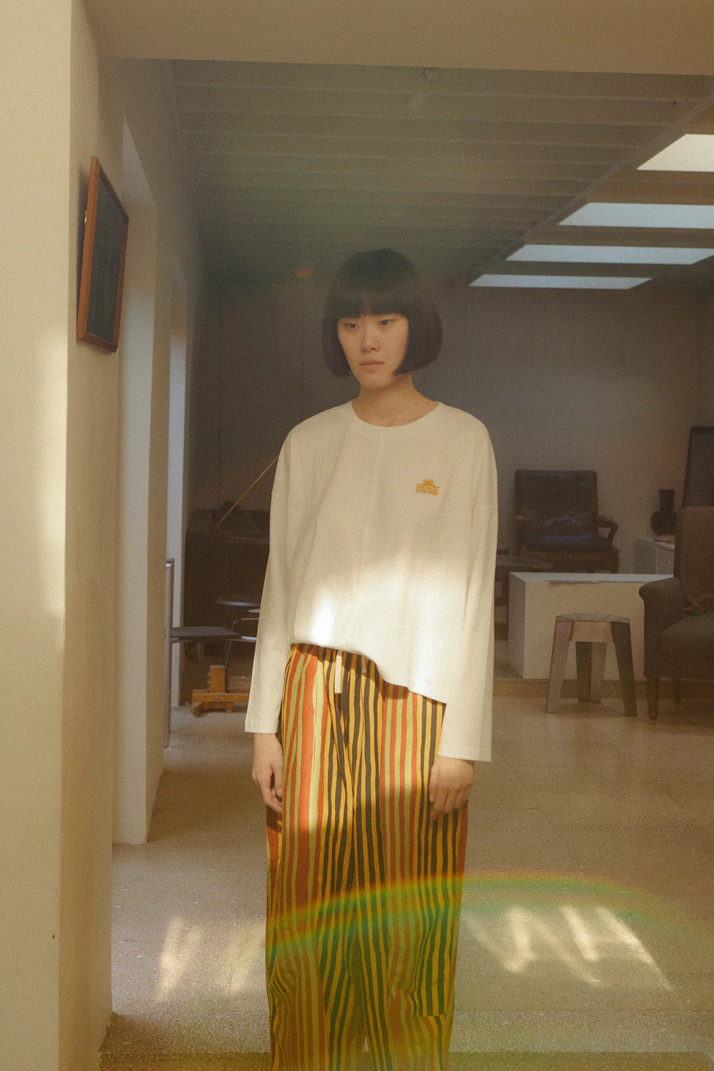 L.F. Markey Lesley Top // Ecru