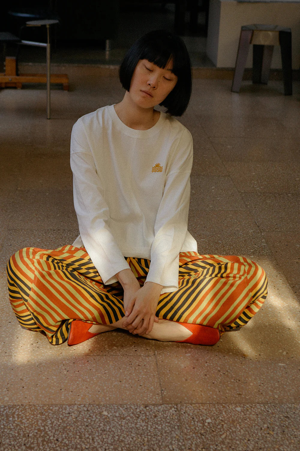 L.F. Markey Lesley Top // Ecru