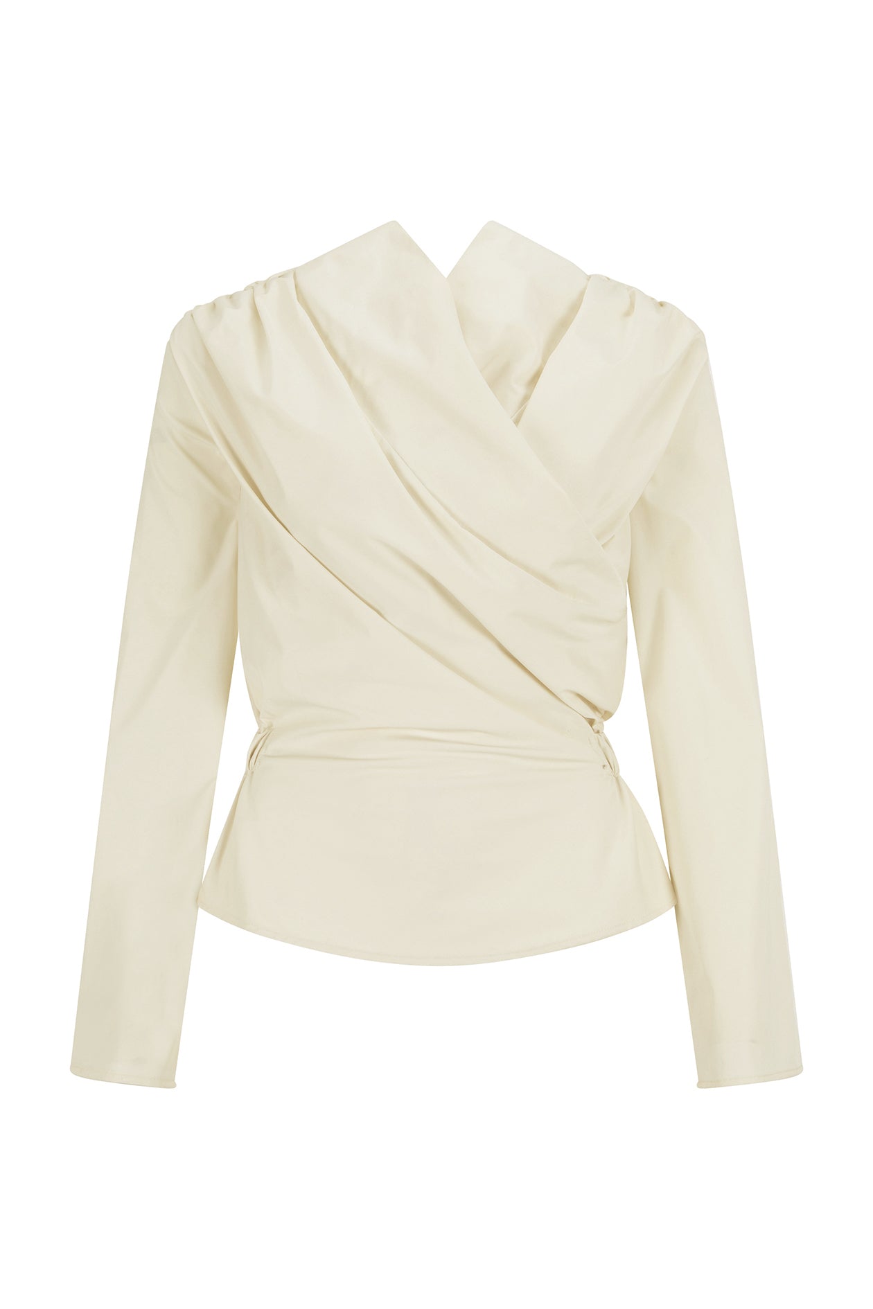 Harris Tapper Long Sleeve Chaimberlain Top // Vanilla