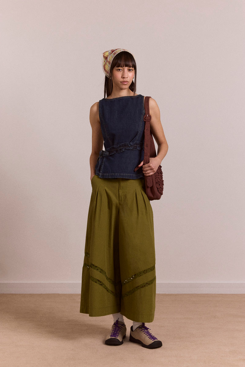 Damson Madder Maxime Top // Dark Indigo