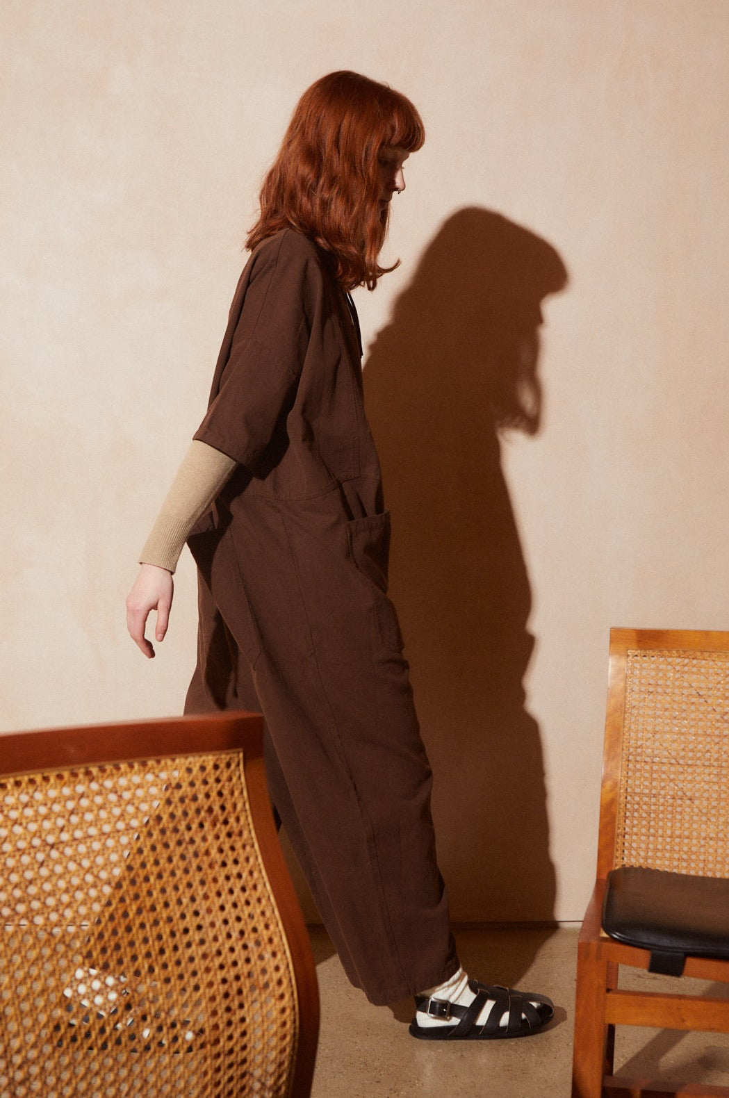 L.F. Markey Mega Boilersuit // Chocolate