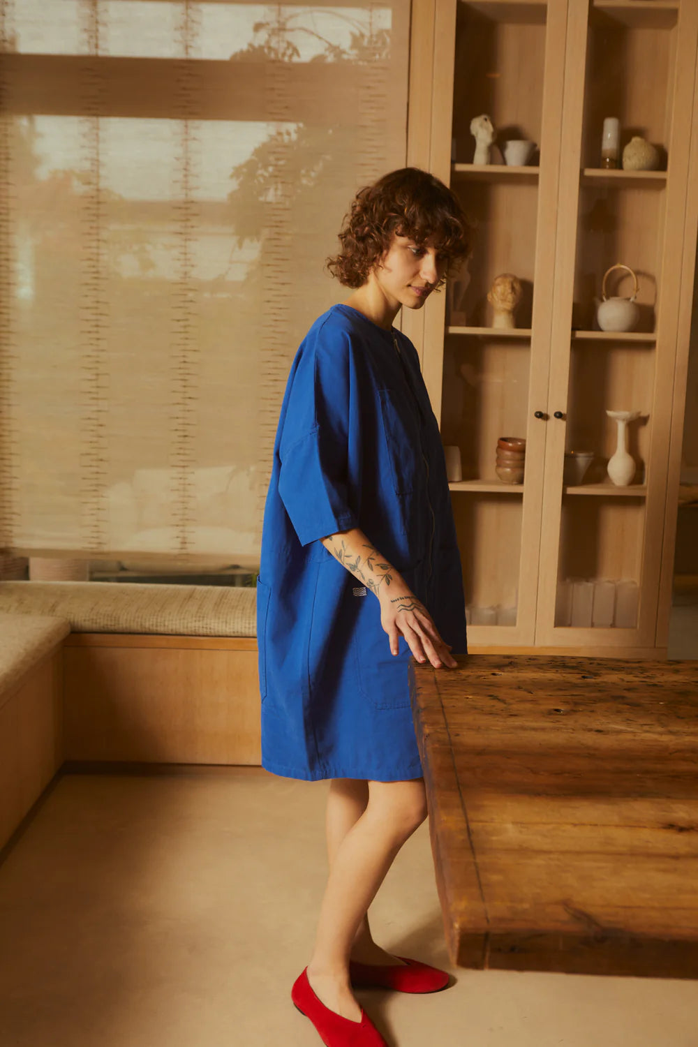 L.F. Markey Mega Playsuit // Cobalt